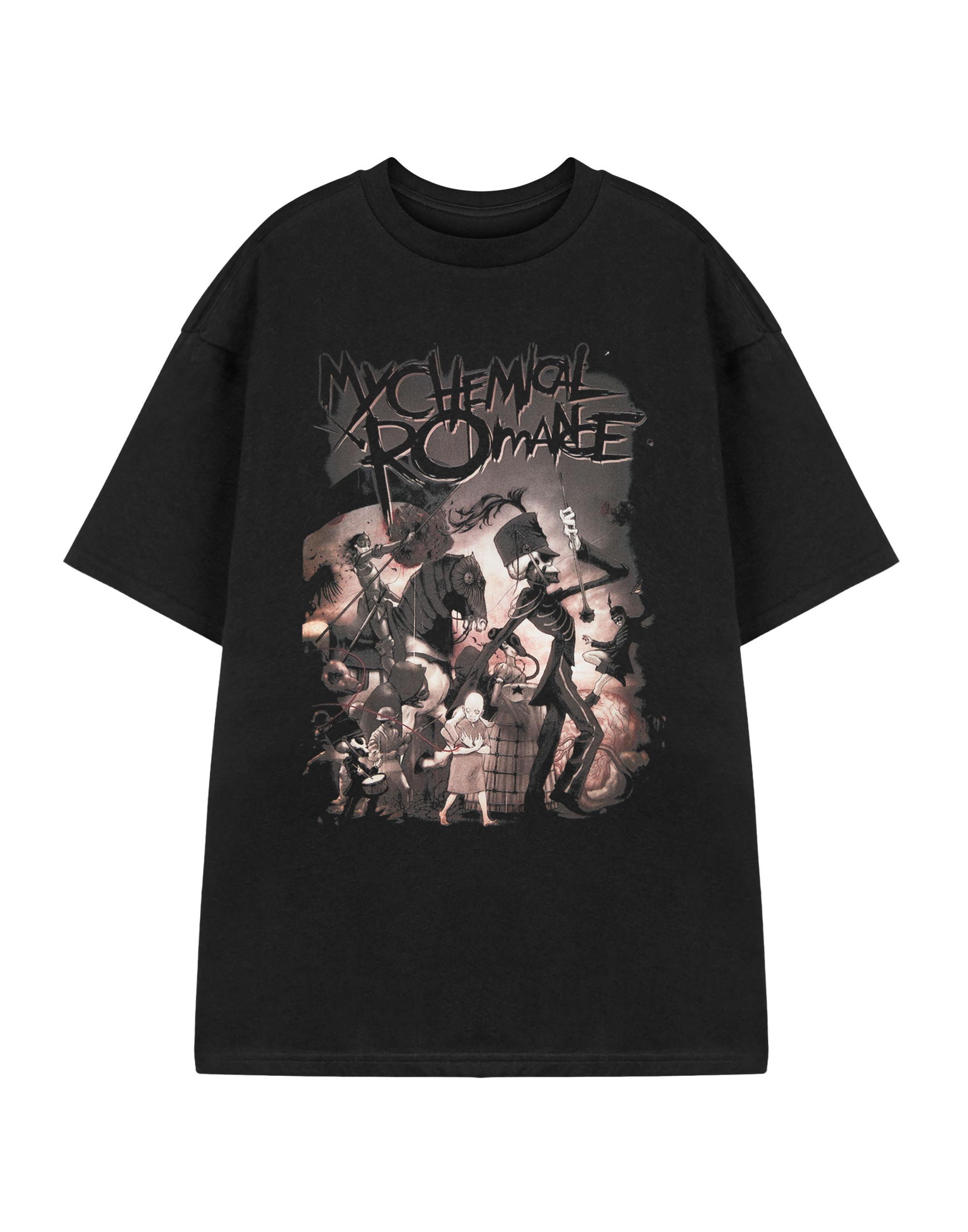 Black My Chemical Romance Parade Logo Hoodie