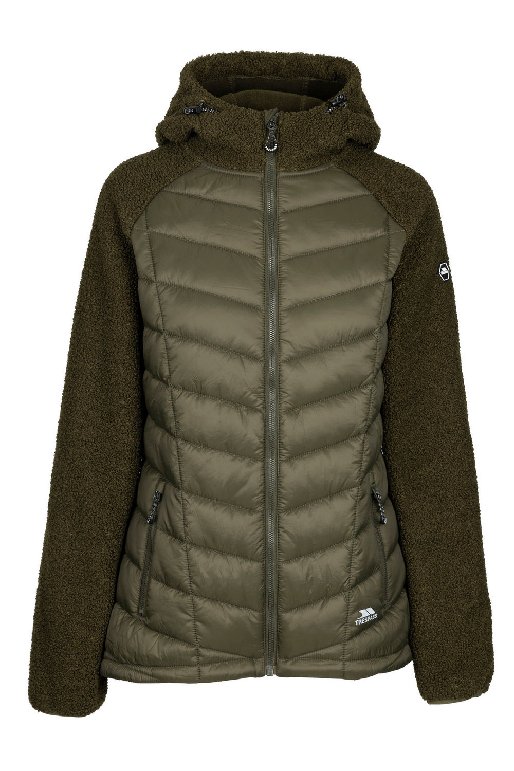 Dark Green Wando Hybrid Jacket, Image 1 of 2