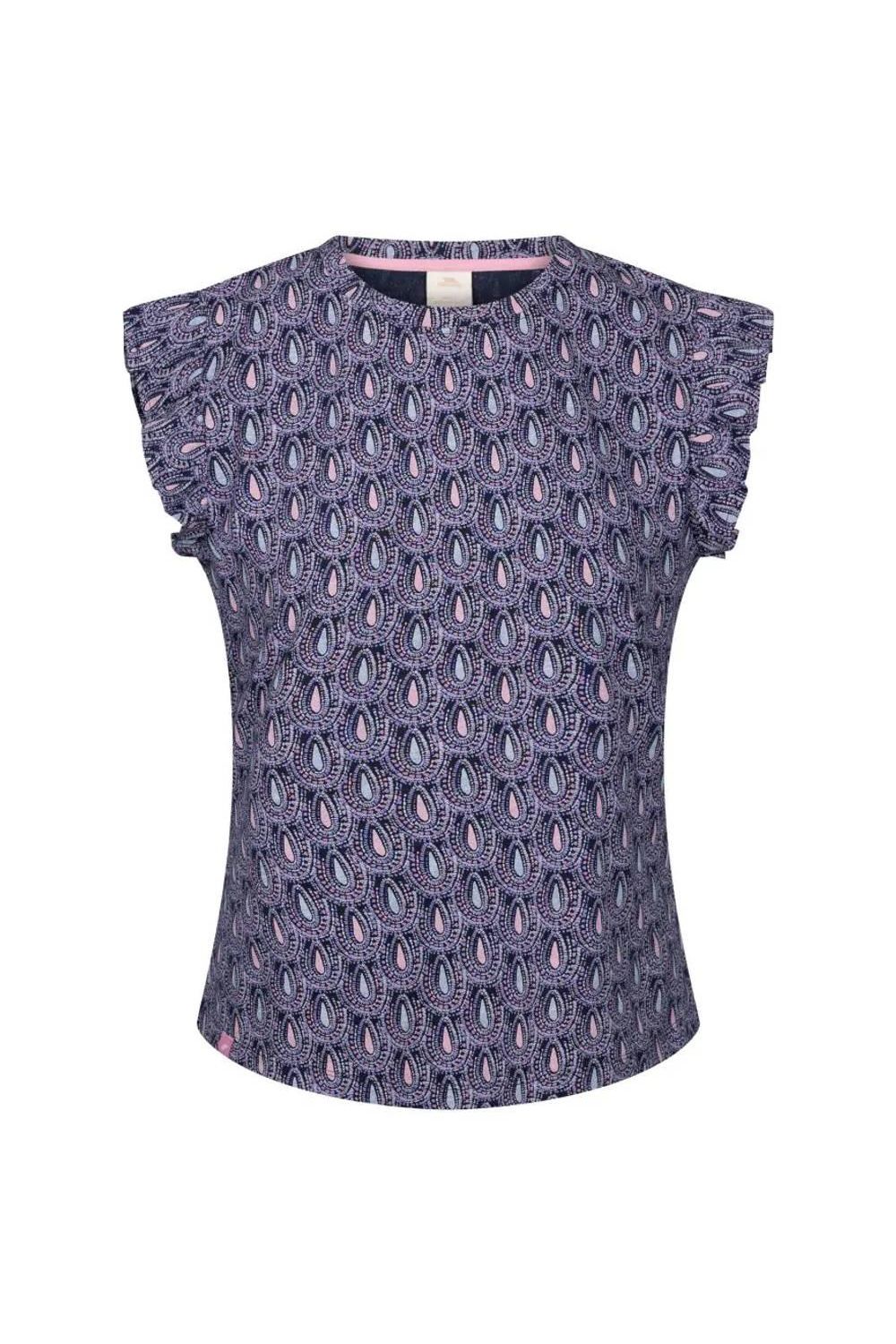 Navy Salma Jersey TShirt, Image 1 of 2