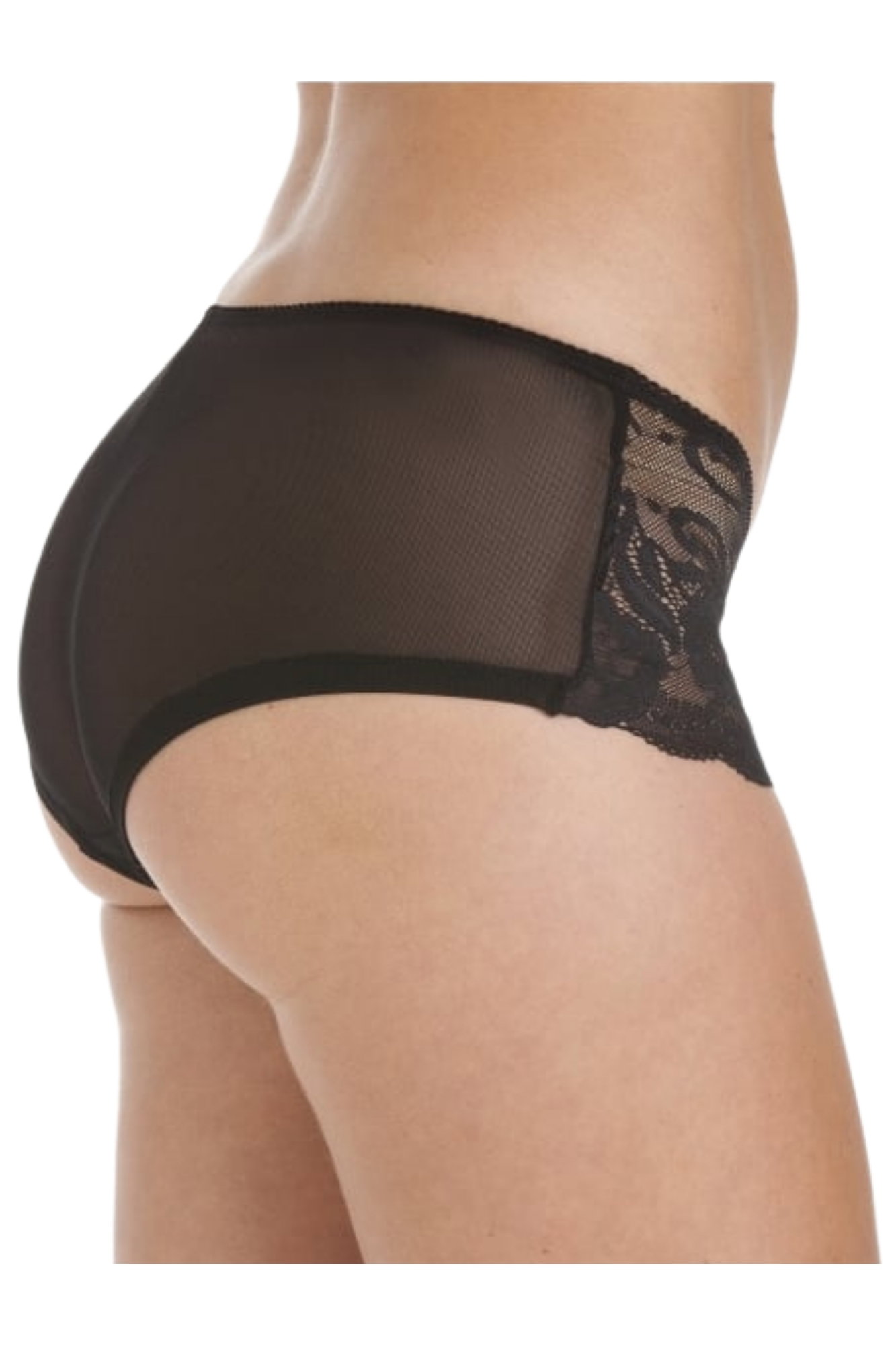 Black 2 Pack Floral Lace Boxershort, Image 2 of 4