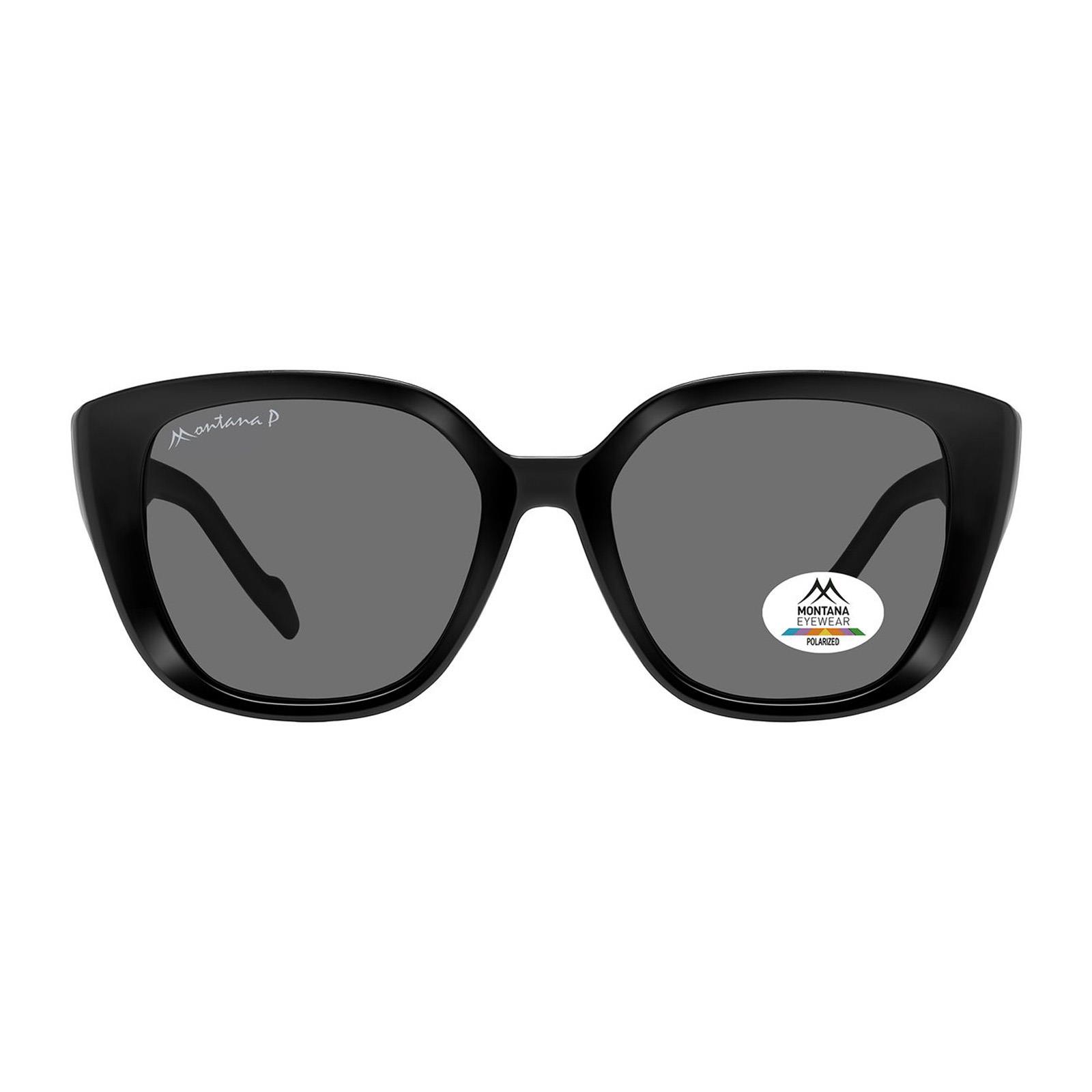 Black Montana Black Square Black Grey Polarized MP180, Image 1 of 3