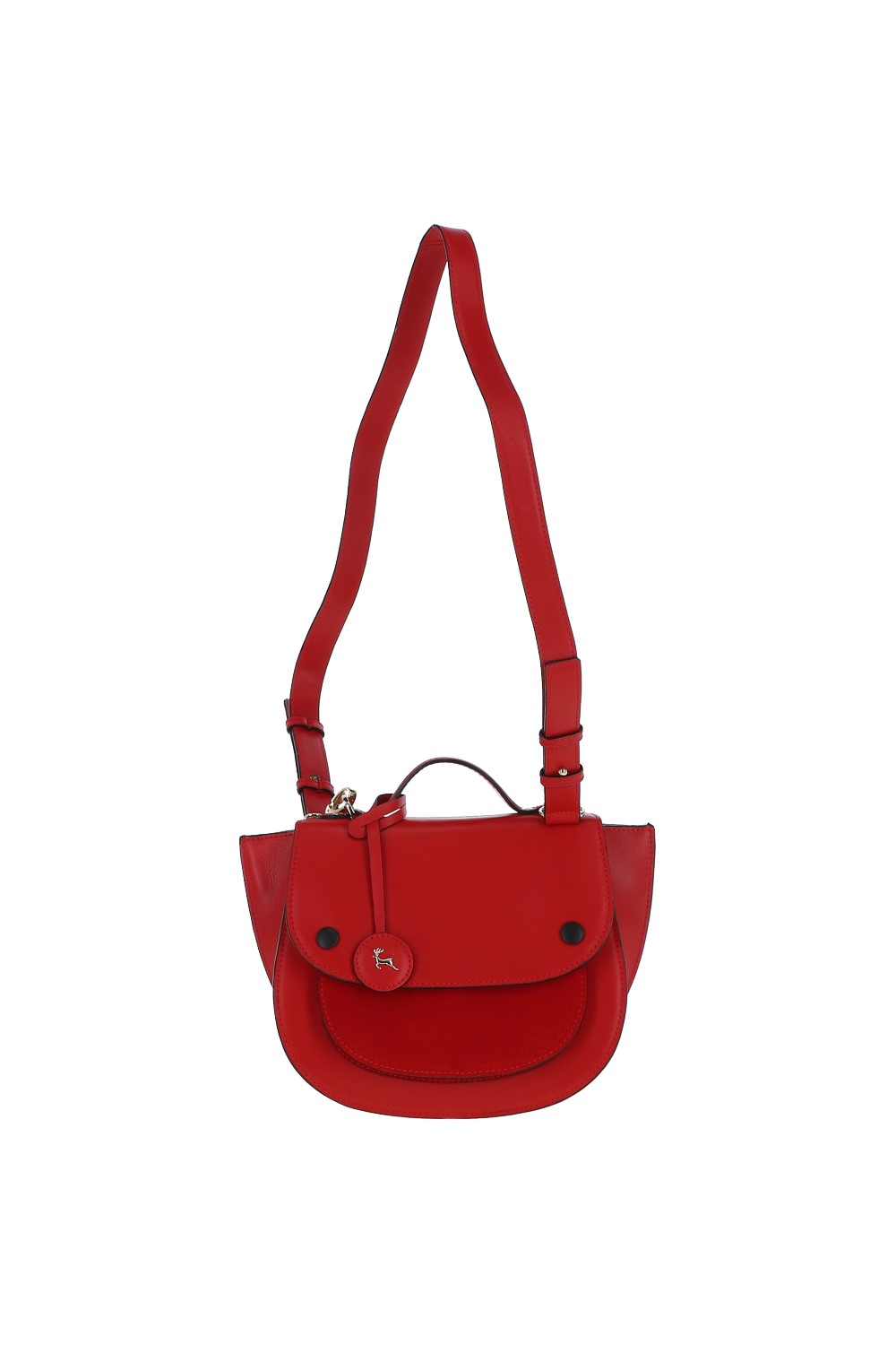 Red 'Donata' Cambridge Style Saddlebag, Image 2 of 4