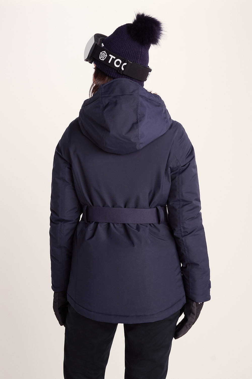 Blue Meribel Performance Waterproof Ski Jacket, Image 3 of 6