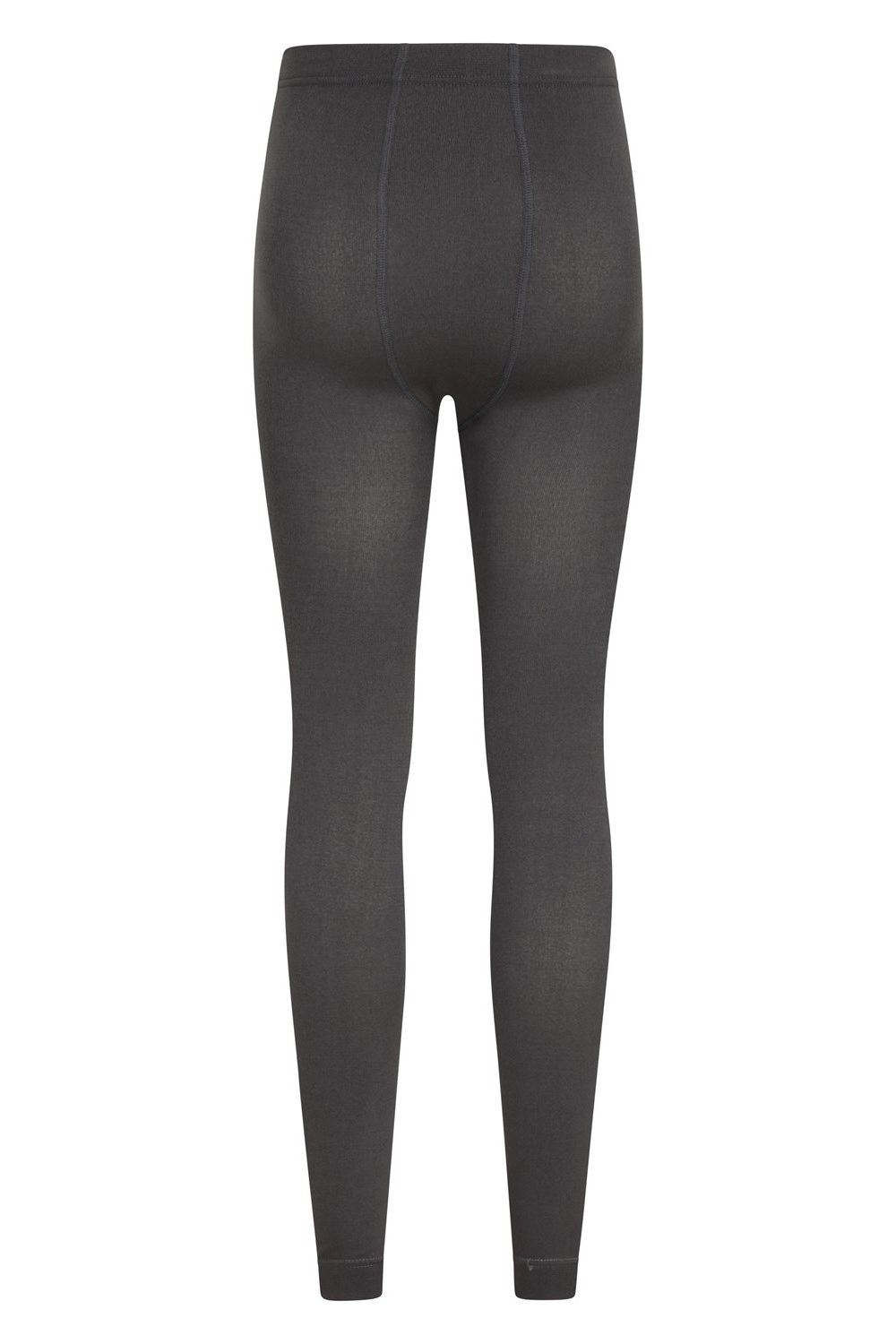 Grey Fluffy Fleece Lined Thermal Leggings, Image 2 of 4