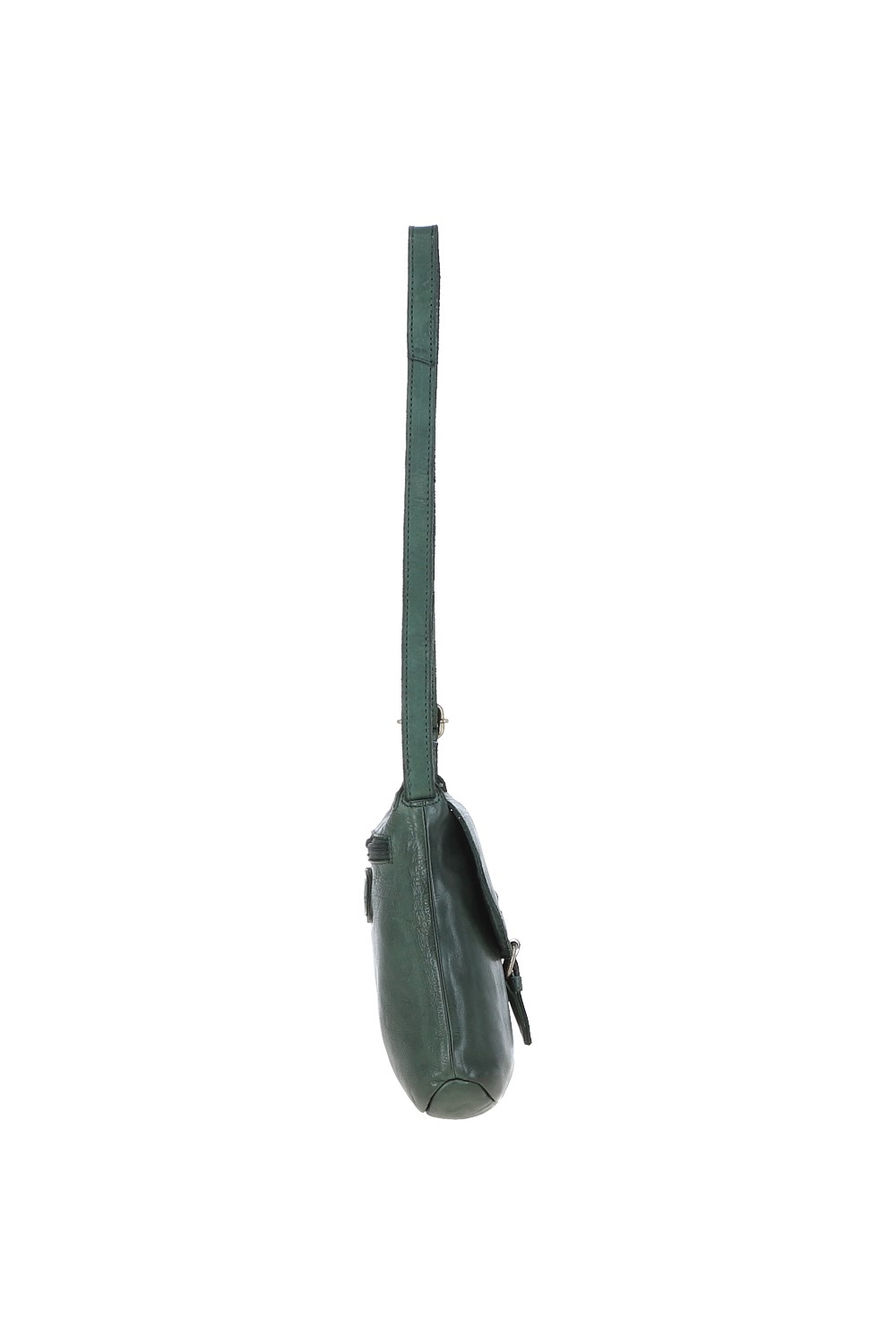 Green Ashwood Leather Green Real Leather Small Luxurious Flight Bag, Image 5 of 5