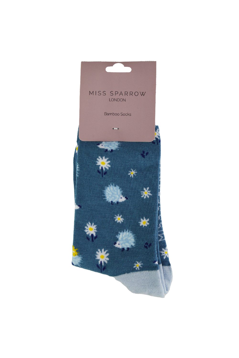 Navy 1 Pack Novelty Animal Patterned Bamboo Socks, Image 2 of 4