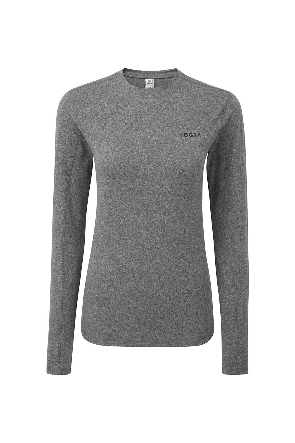 Grey Snowdon Thermal Crew Neck Base Layer, Image 5 of 5