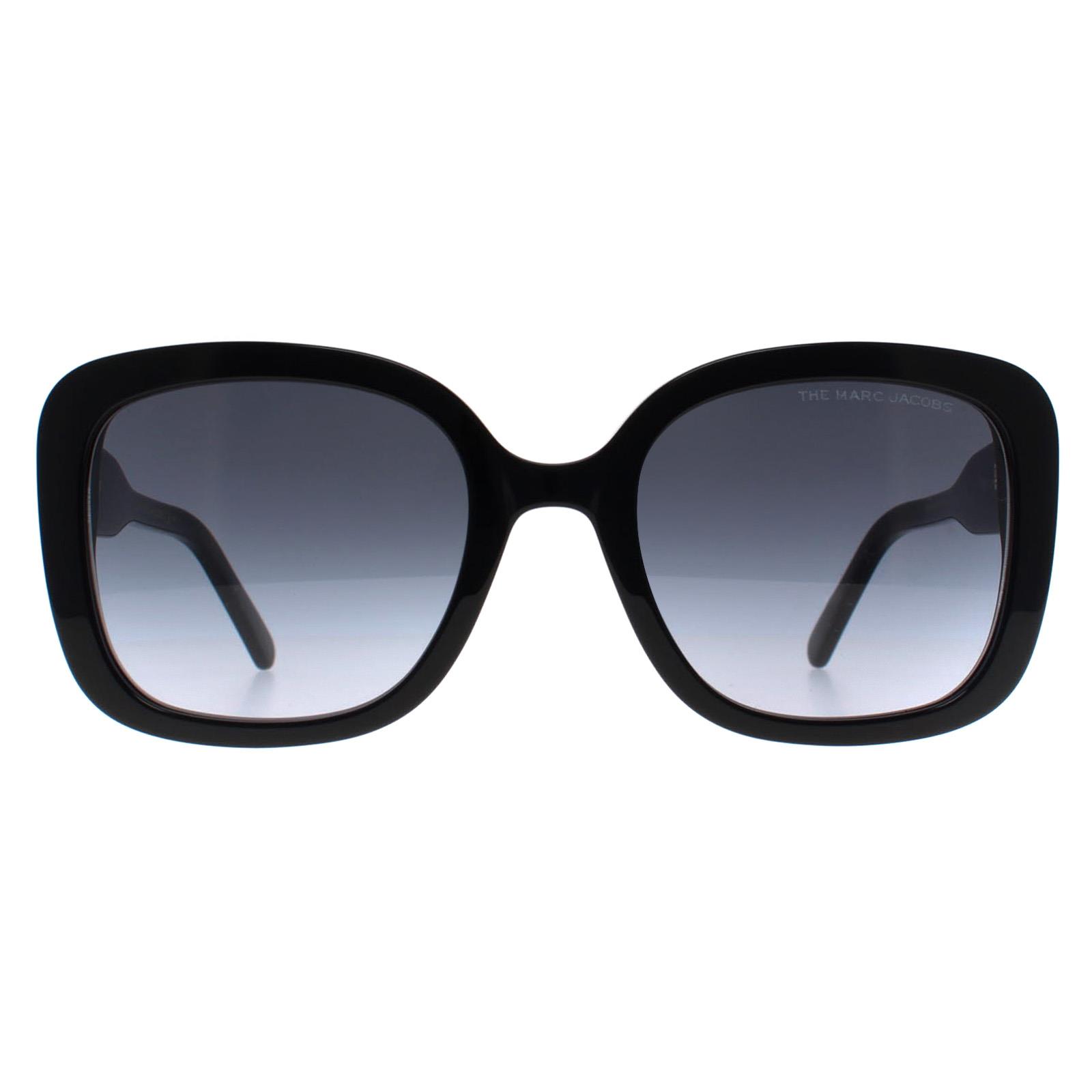 Black Marc Jacobs Black Rectangle Black Dark Grey Gradient MARC 625/S, Image 1 of 4