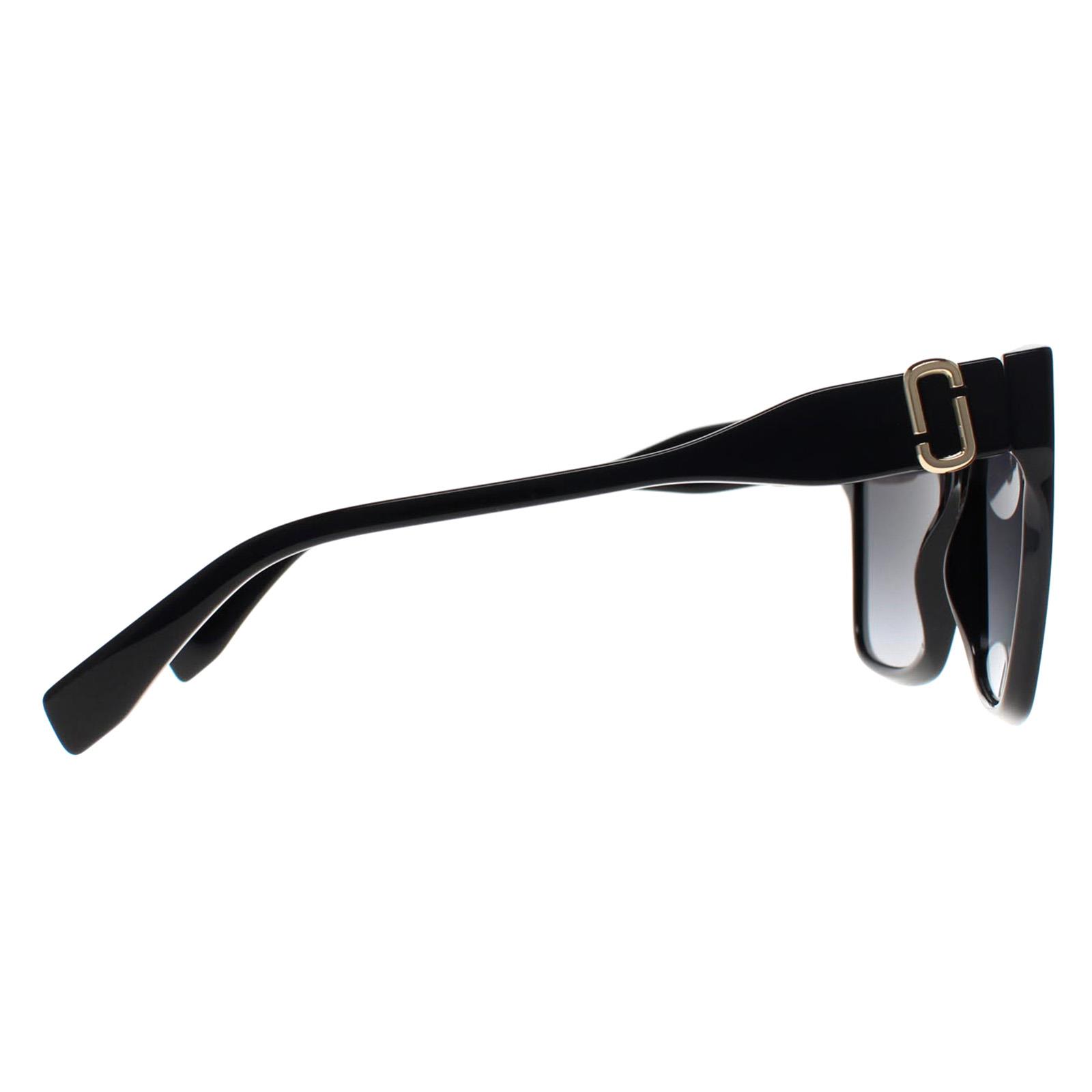 Black Marc Jacobs Black Square Black Dark Grey Gradient MARC 764/S, Image 4 of 4
