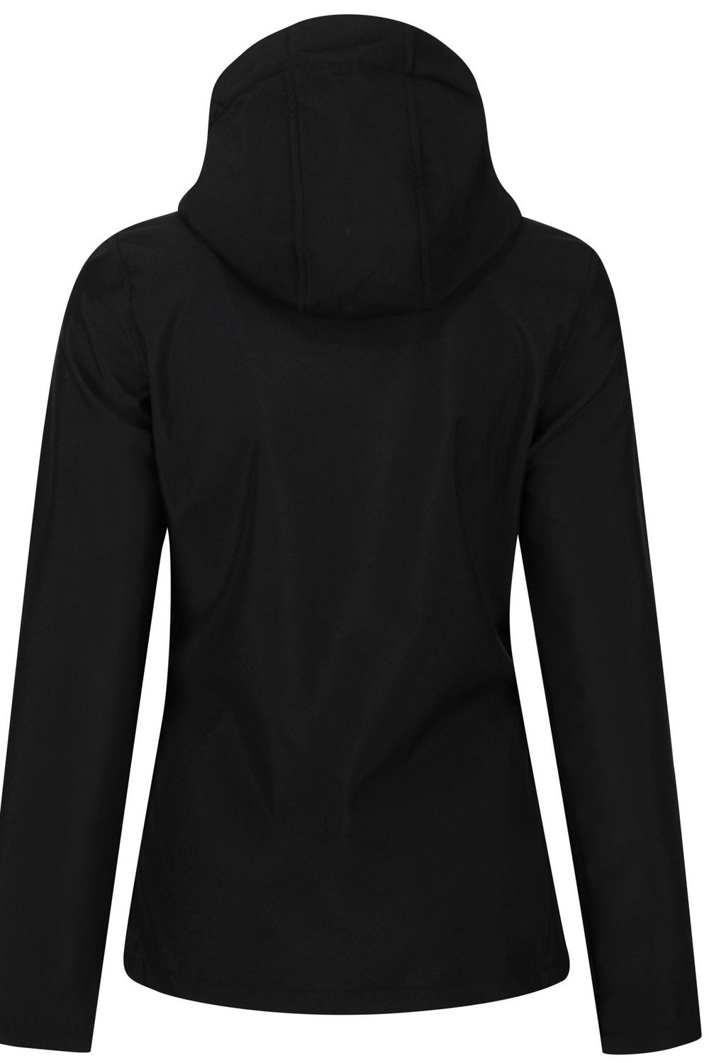 Black Regatta Black Venturer 3 Layer Hooded Soft Shell Jacket, Image 2 of 2
