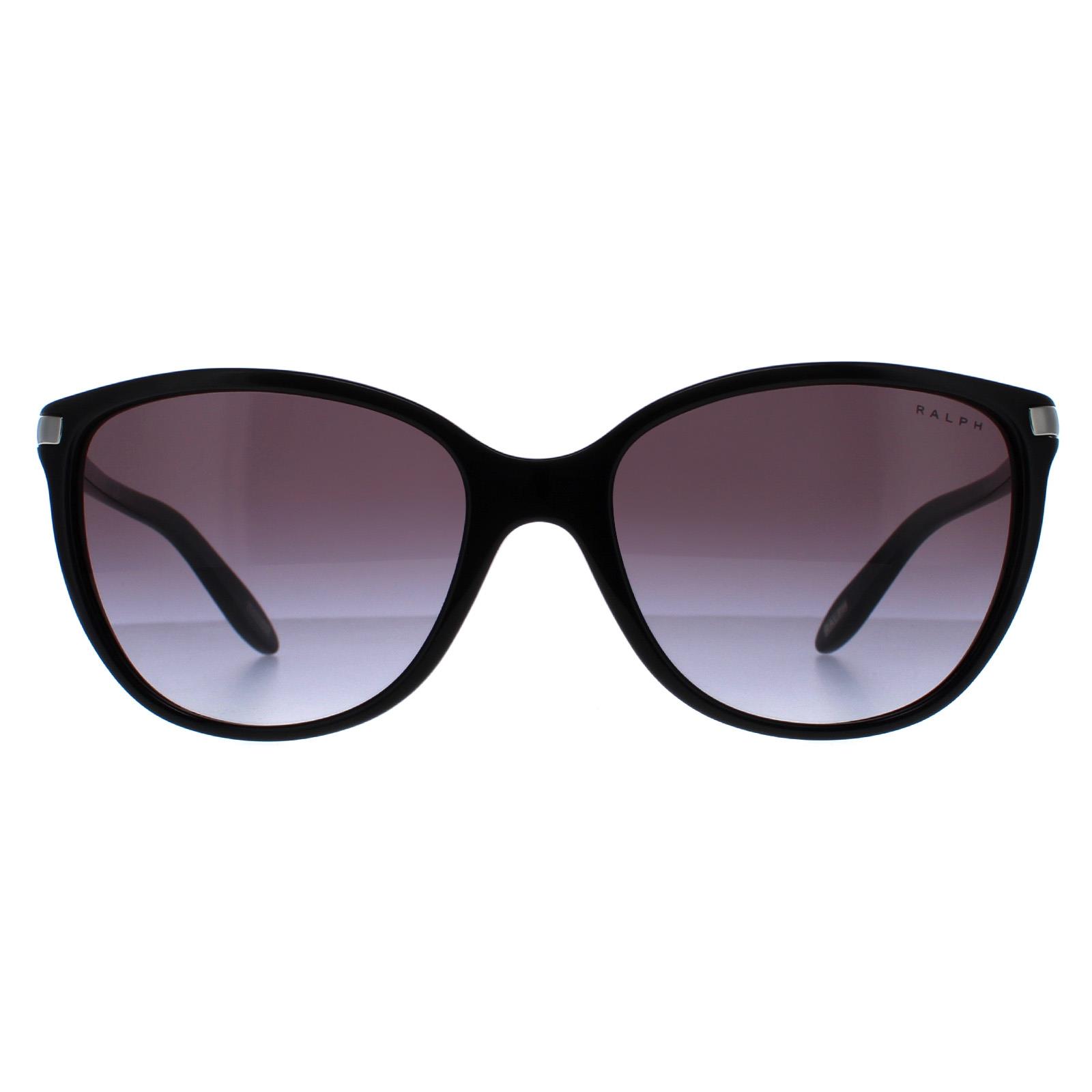 Black Ralph Black Cat Eye Black Grey Gradient Sunglasses, Image 1 of 6