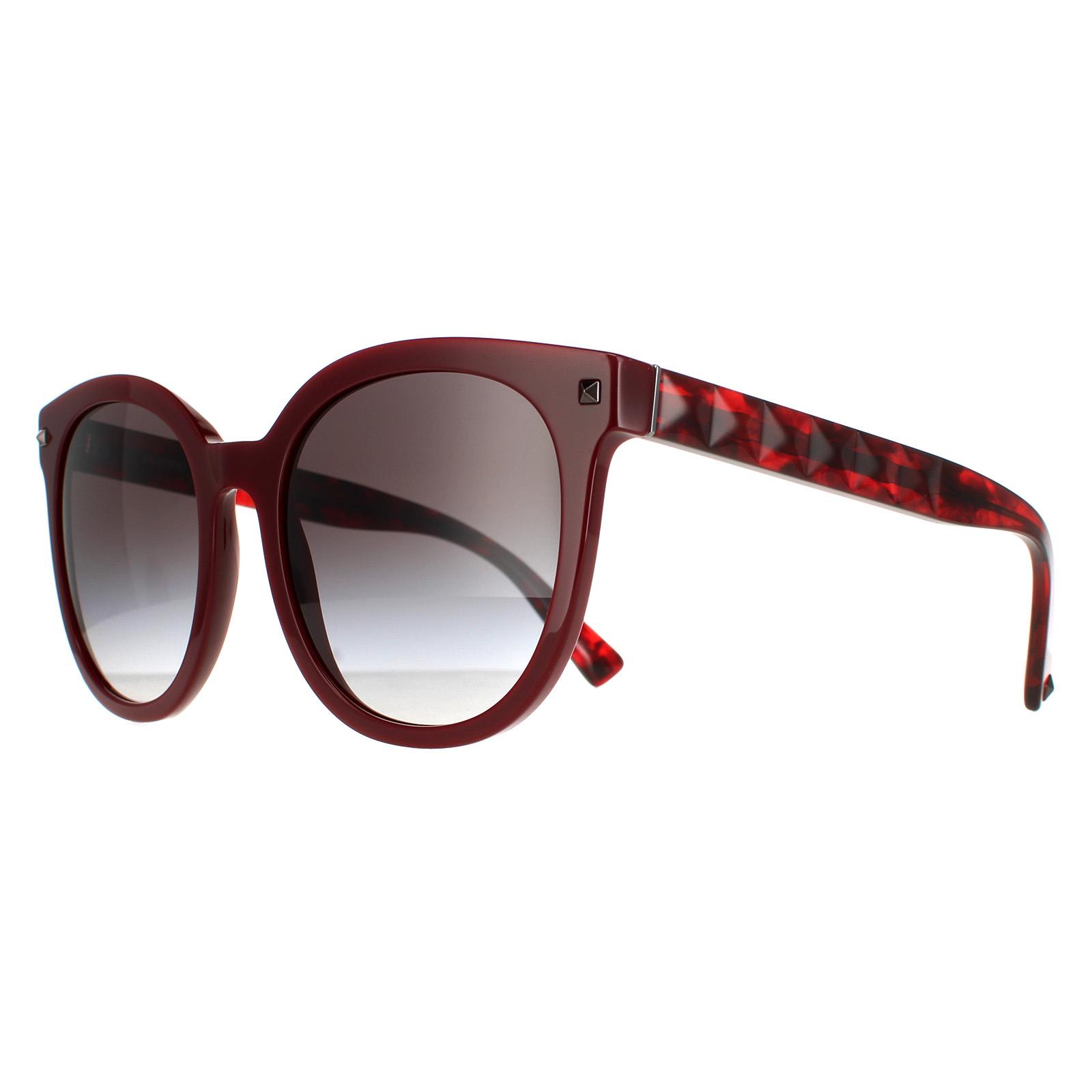 Red Valentino Red Round Bordeaux Grey Gradient VA4083, Image 2 of 4