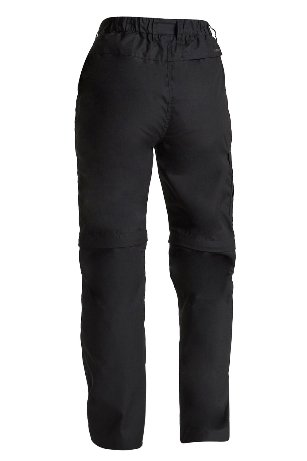 Black Expert Kiwi Convertible Trousers, Image 2 of 3