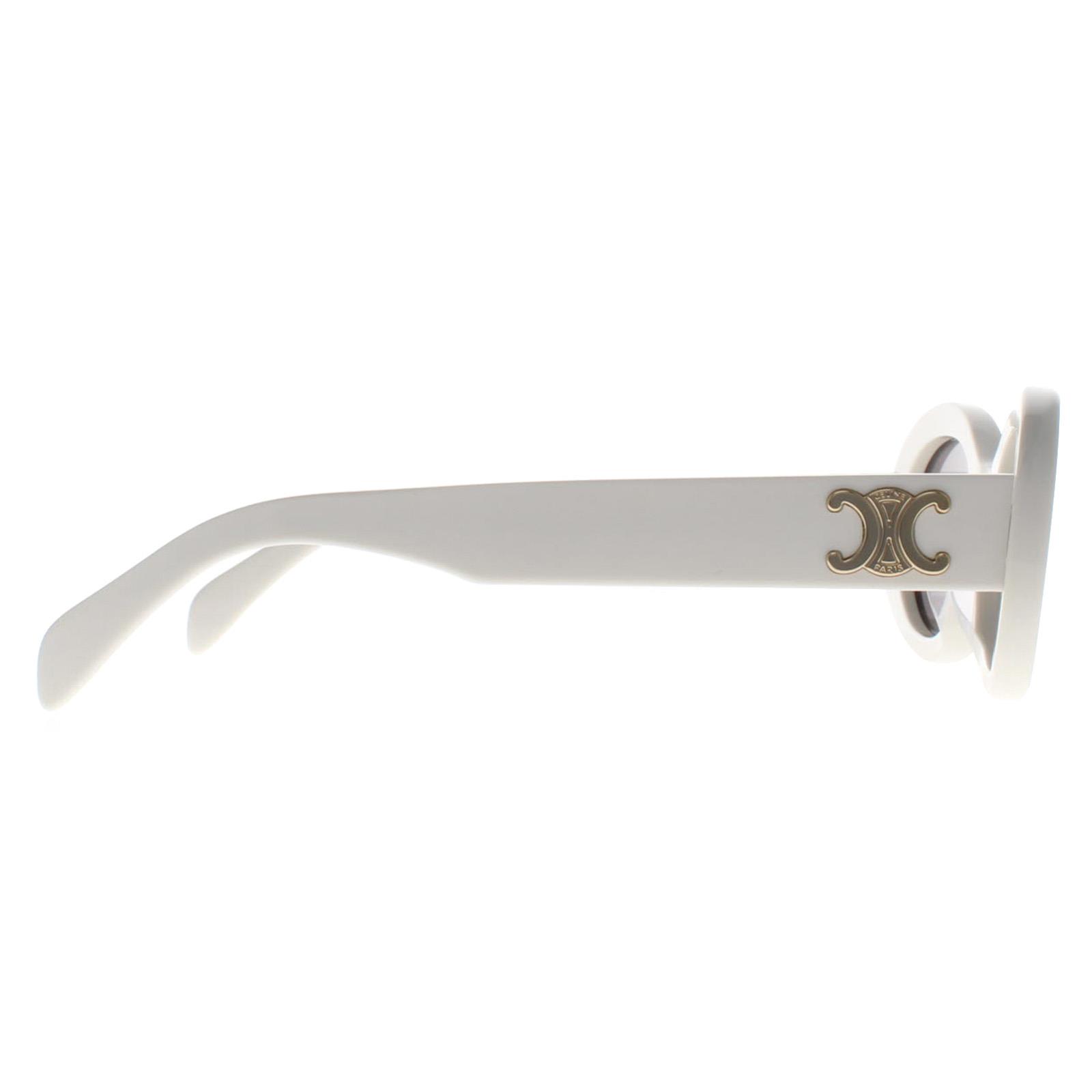 White Round Ivory Smoke Grey Triomphe CL40194U, Image 4 of 4