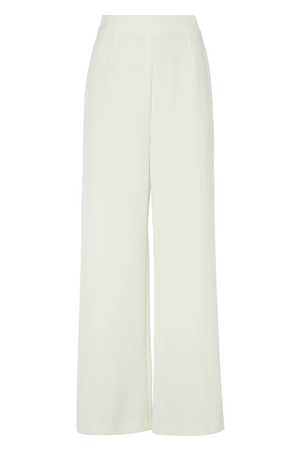 Ivory  Wide Leg Trousers, Image 7 of 6