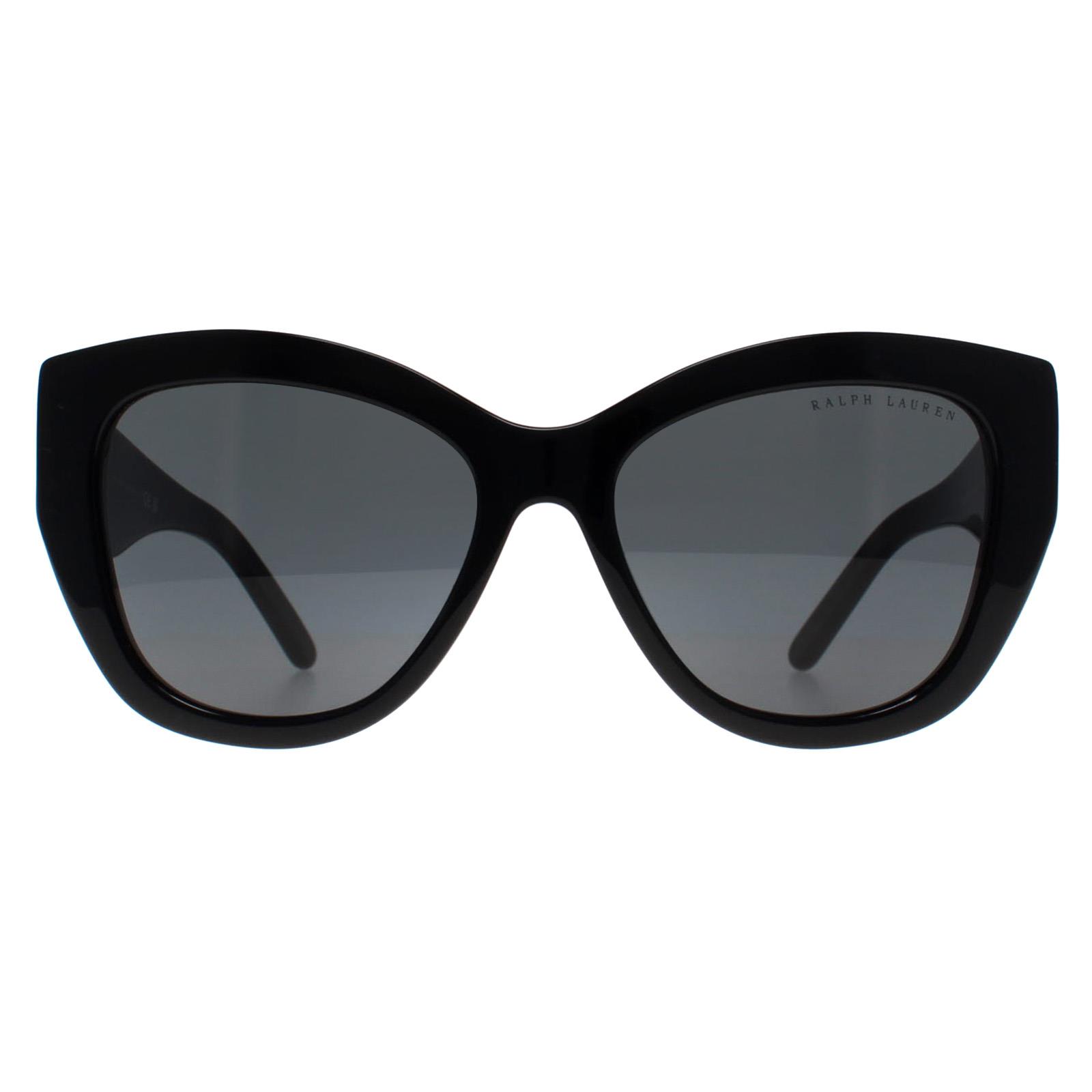 Black Cat Eye Shiny Black Dark Grey RL8175, Image 1 of 4