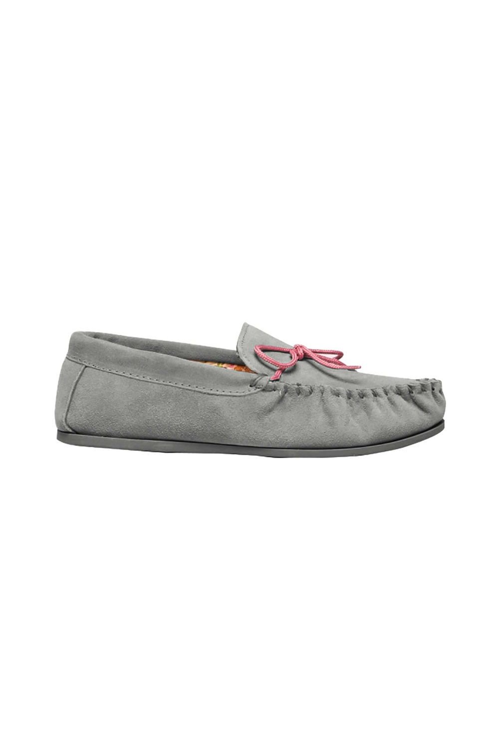 Grey Lily Slip On Slippers, Image 3 of 3
