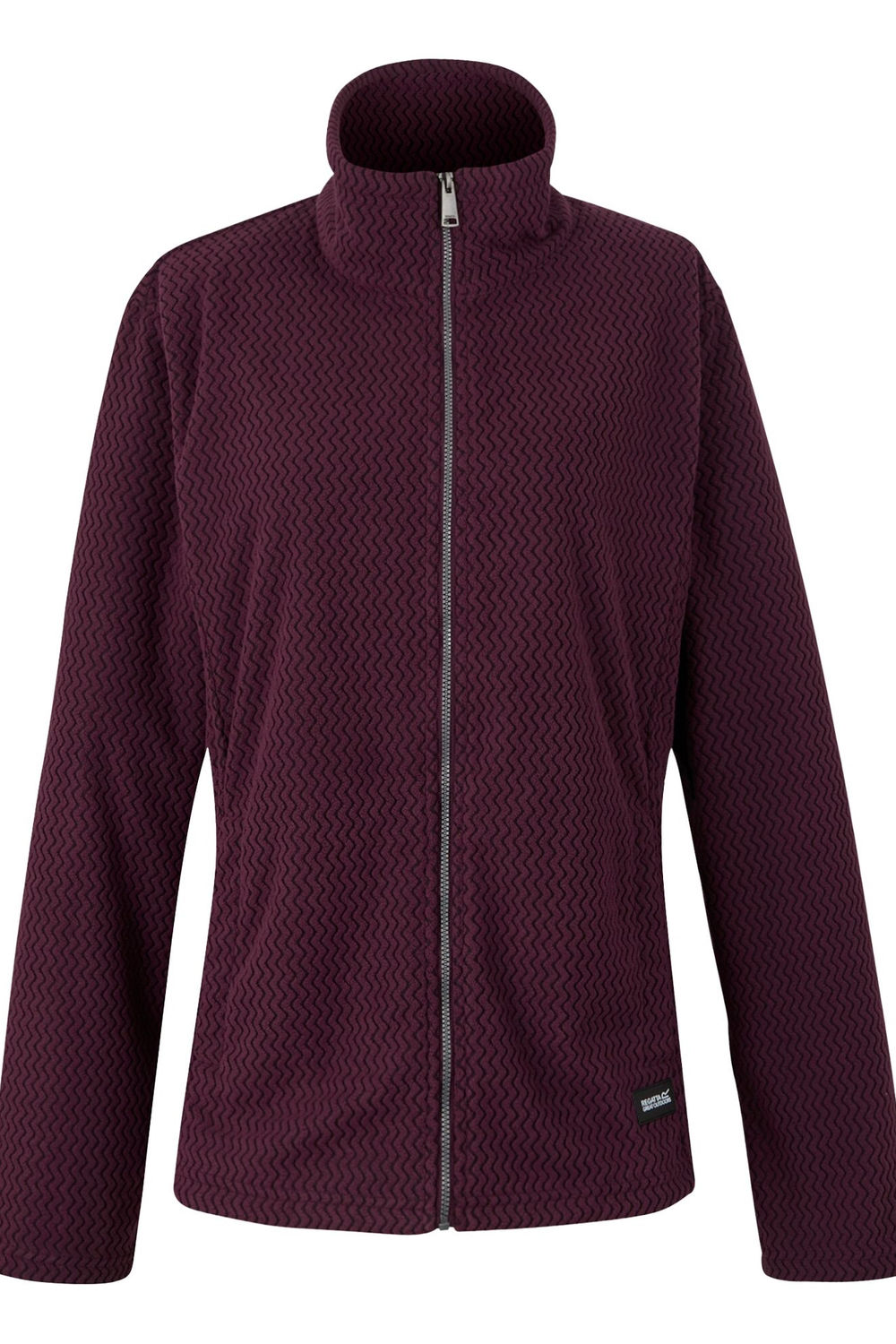 Plum Heidy Full Zip Fleece, Image 1 of 5