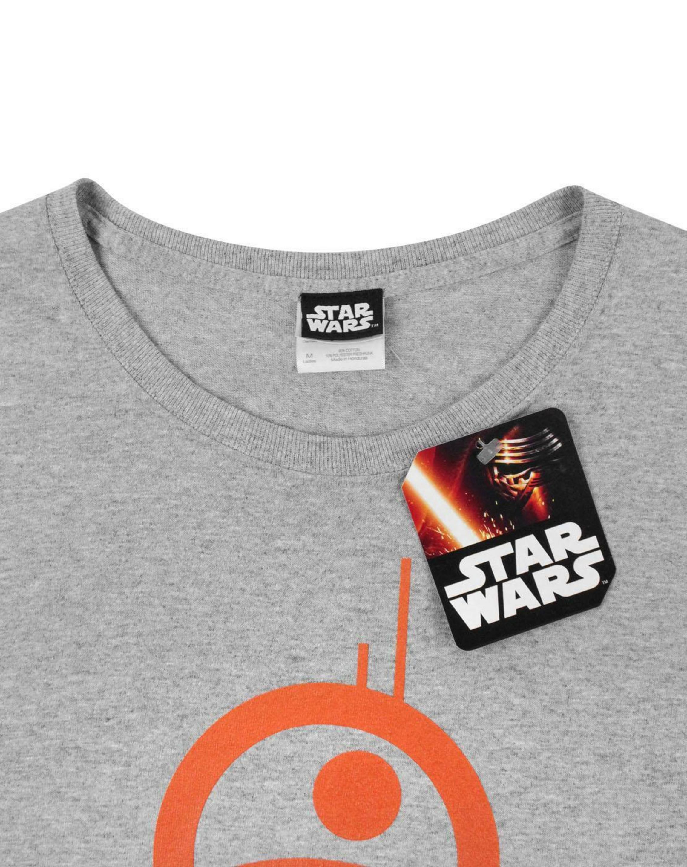 Grey Star Wars Force Awakens Astromech T-Shirt, Image 4 of 4