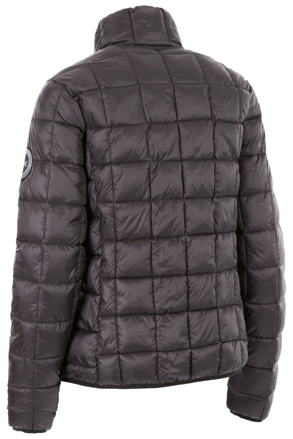 Black Trespass Black Melina DLX Padded Jacket, Image 2 of 3