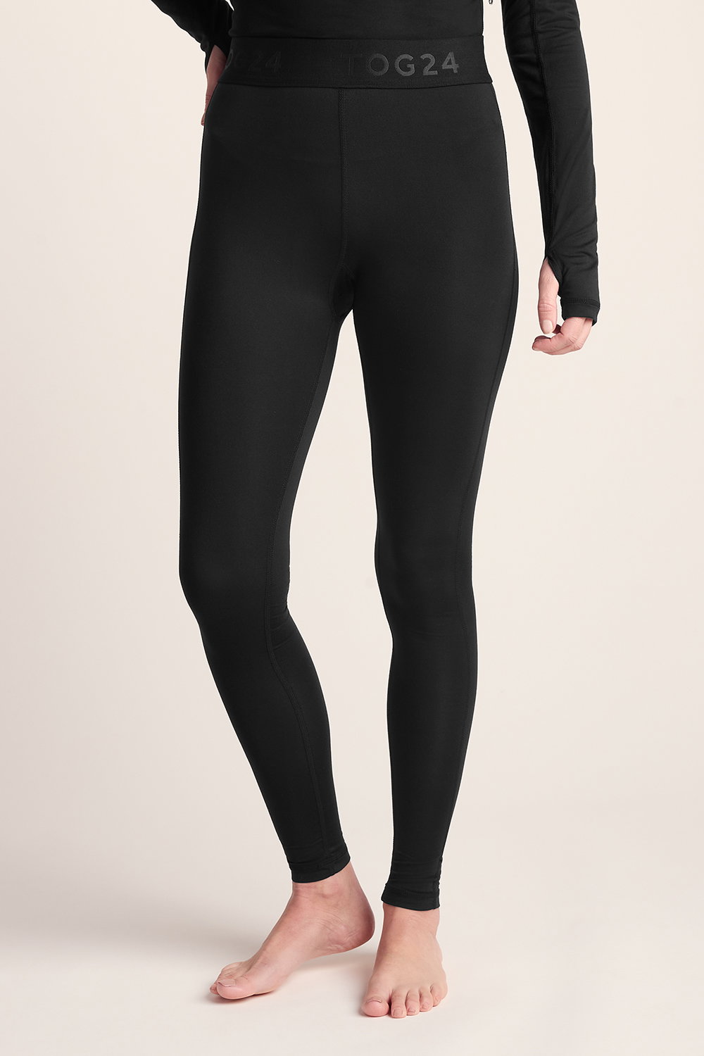 Black Snowdon Thermal Base Layer Legging, Image 1 of 5