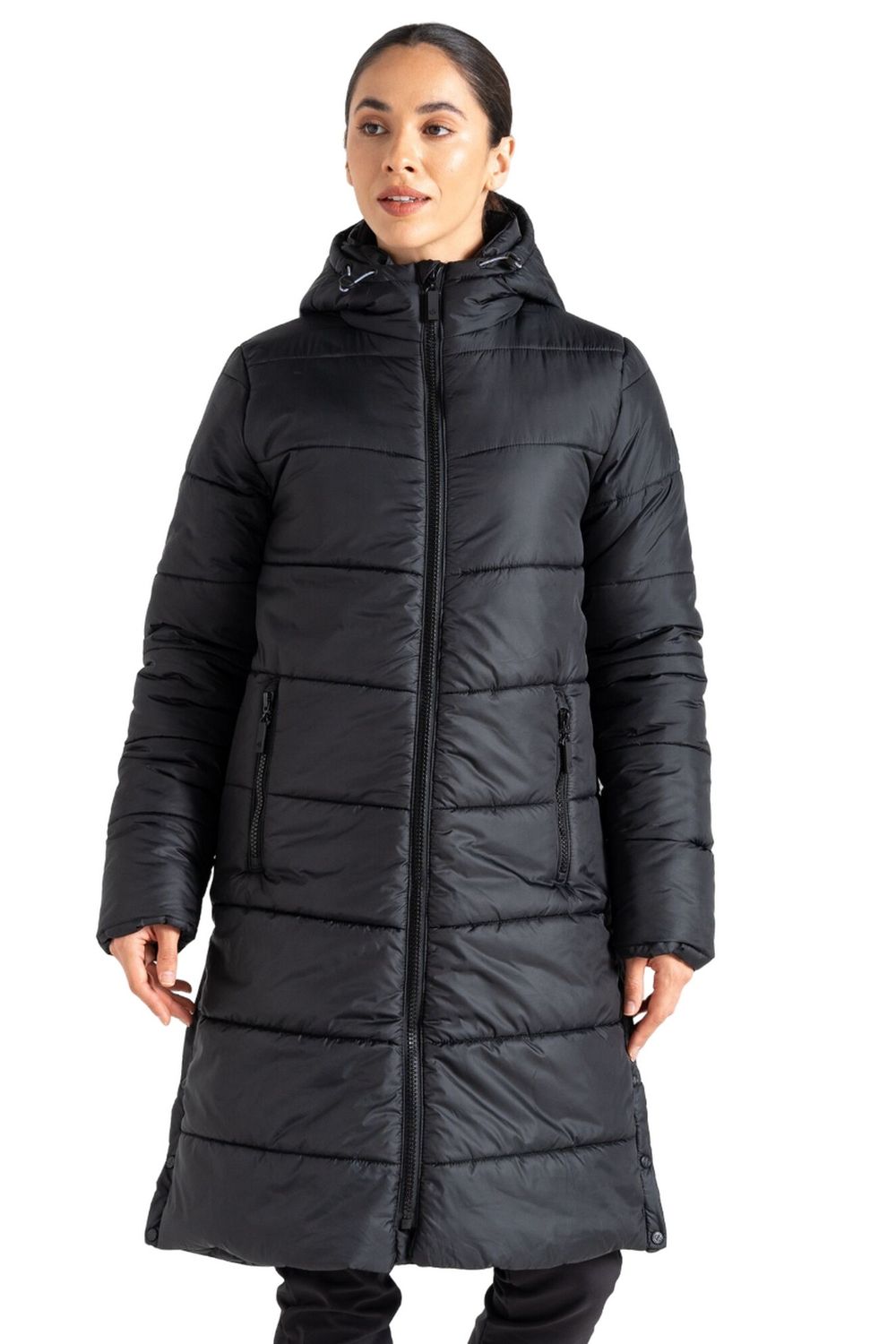 Black Dare 2B Black Distinguish Baffled Padded Jacket, Image 1 of 4