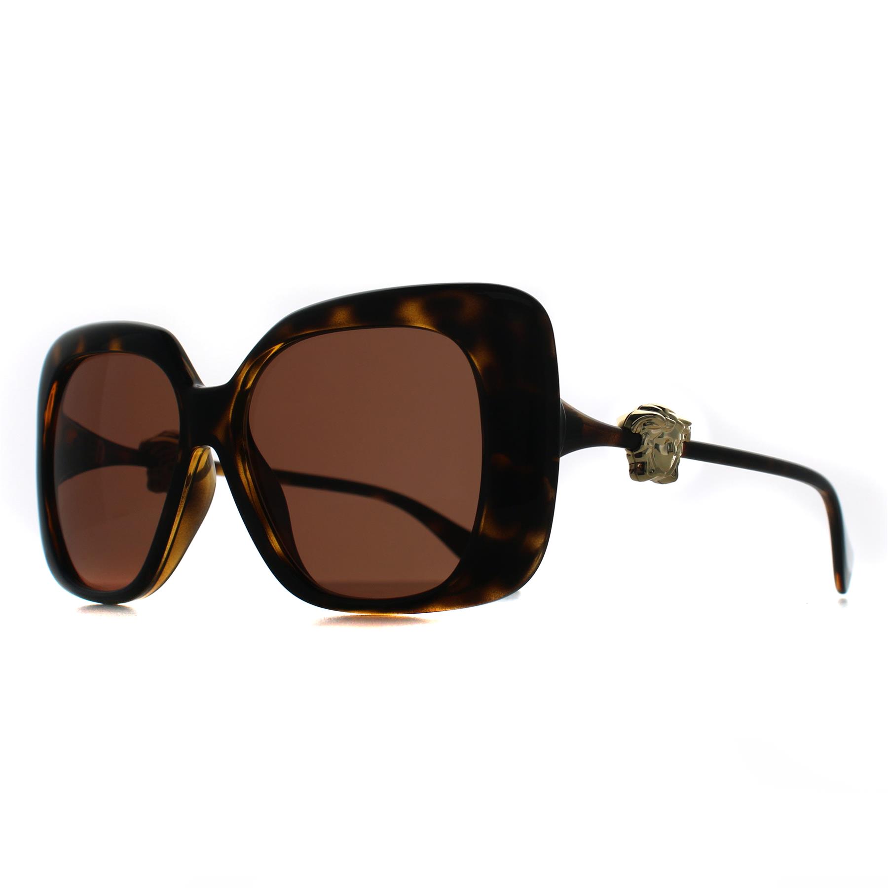 Brown Square Havana Dark Brown VE4499U, Image 2 of 3