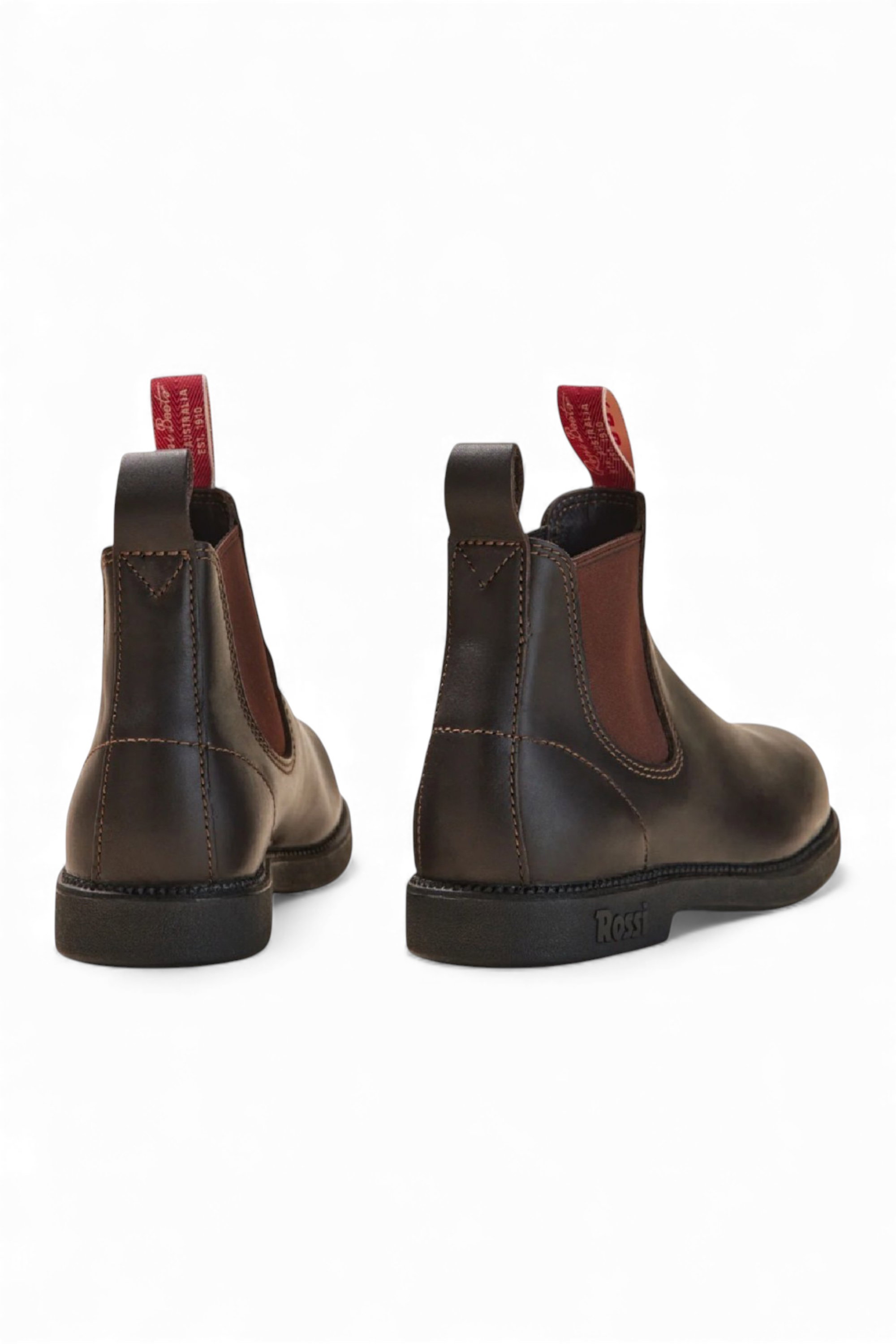 Brown Rossi Boots Brown Booma 607 Leather Chelsea Boots, Image 4 of 6