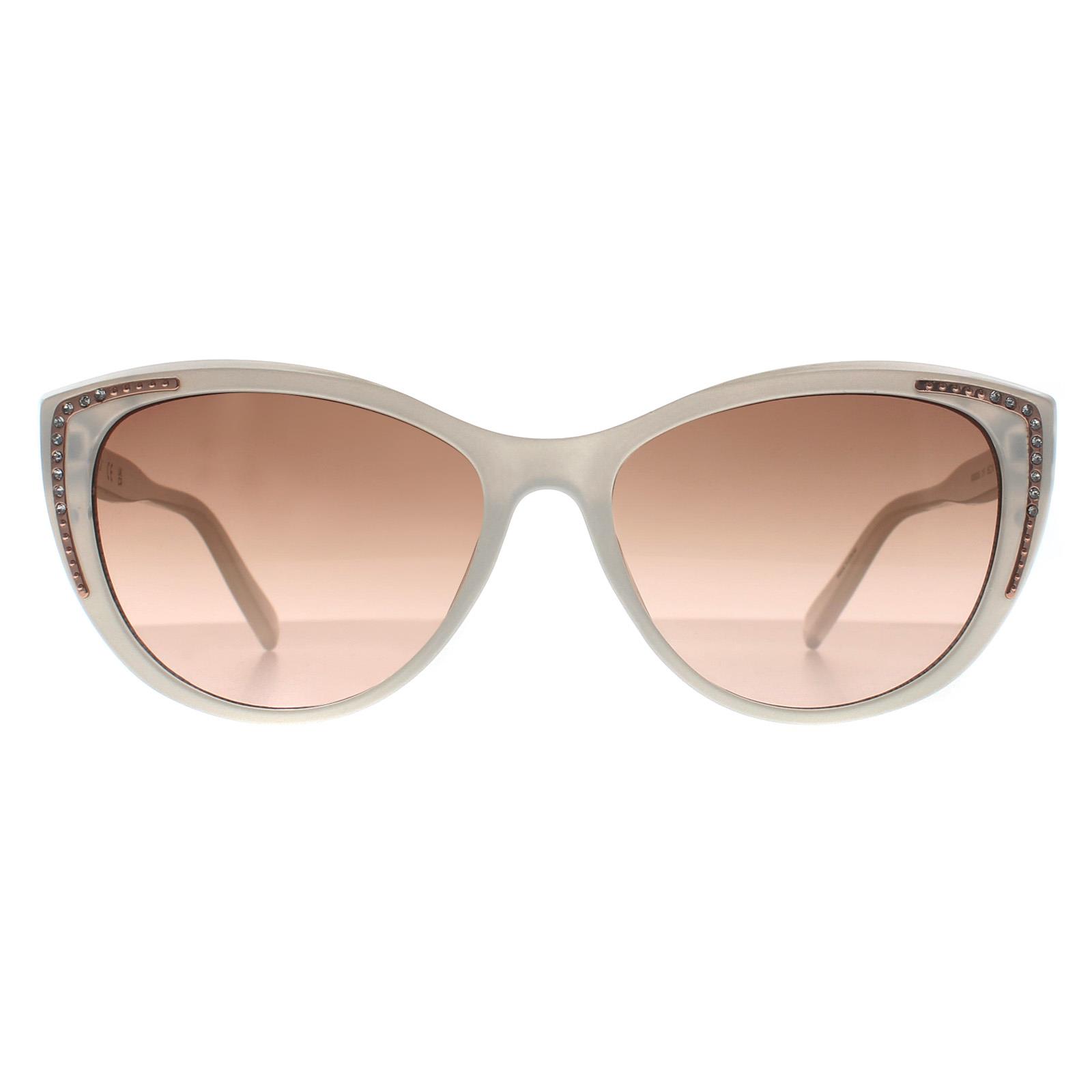 White Guess White Cat Eye White Brown Gradient GO00006, Image 1 of 3