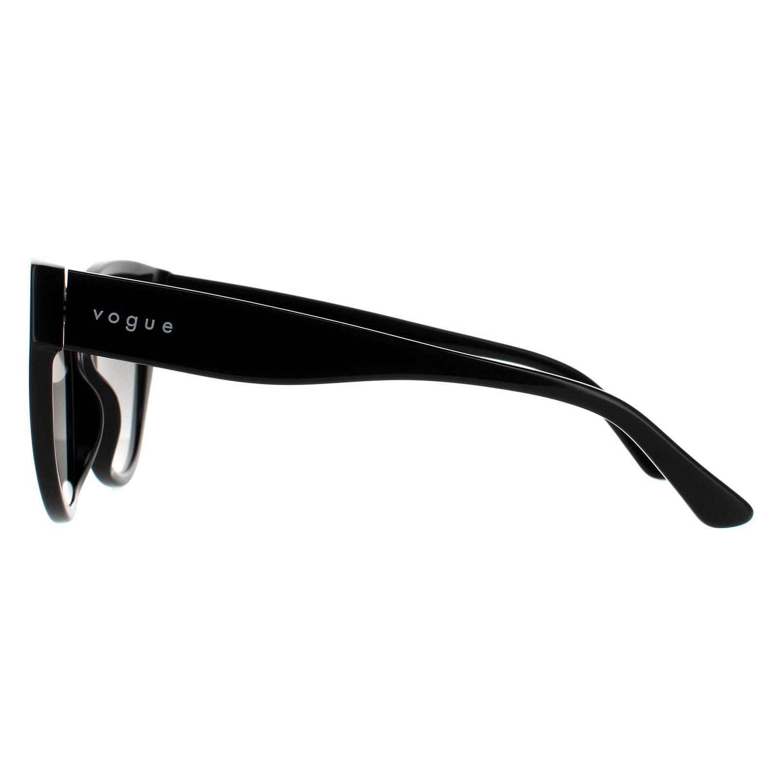 Brown Cat Eye Dark Havana Brown Gradient Sunglasses, Image 3 of 4