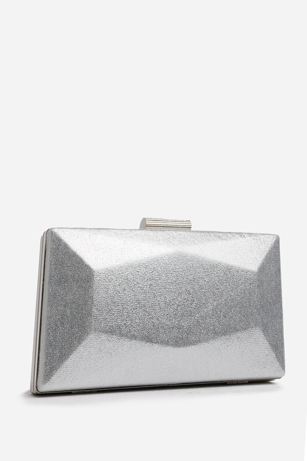 Silver Oceane Embellished Evening Clutch, Image 3 of 7