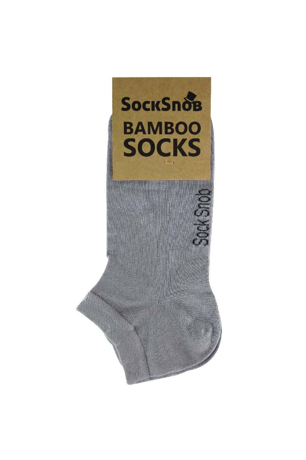 Grey 4 Pack Luxury Bamboo Low Cut Trainer Socks for Wo, Image 2 of 4