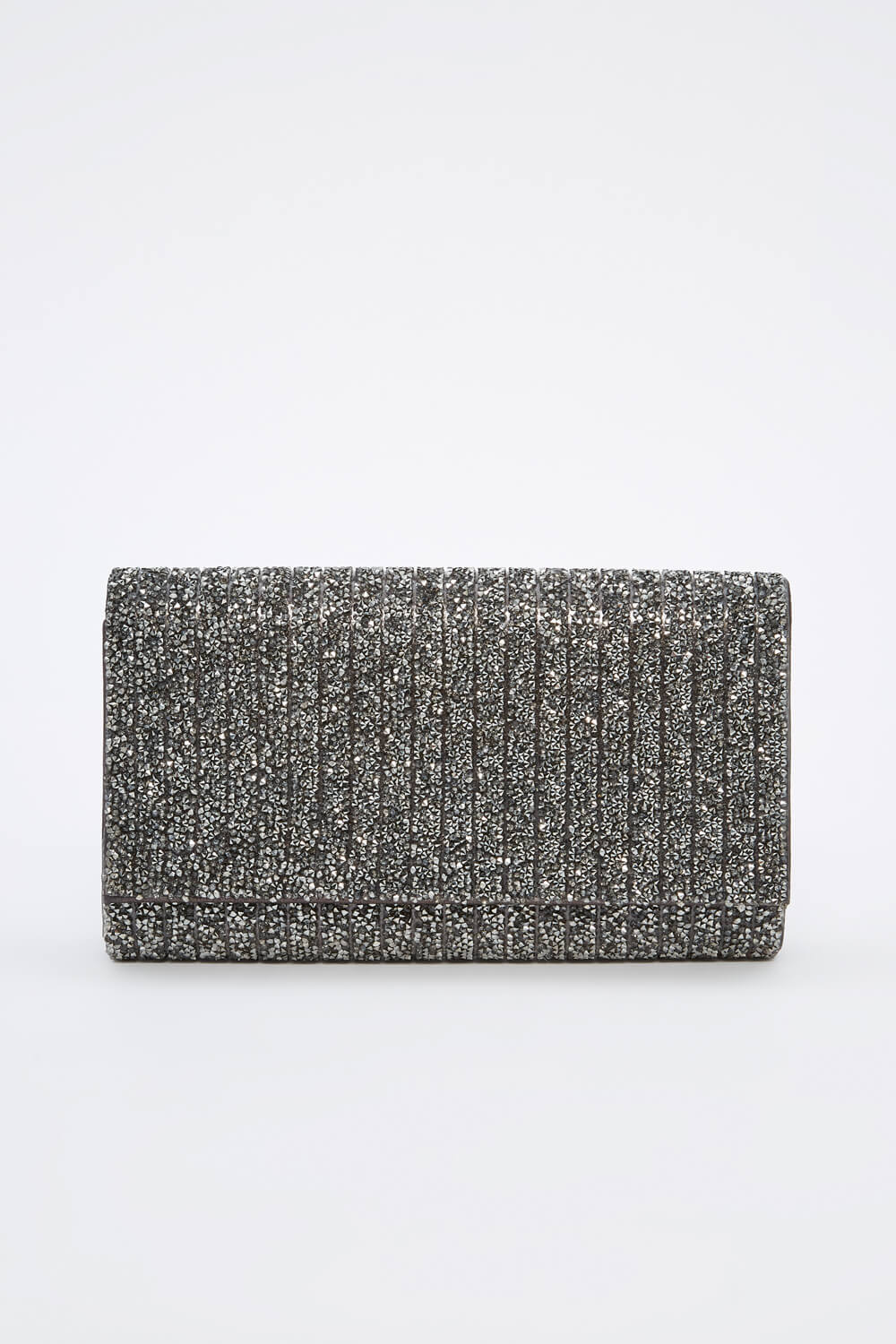 PEWTER Sparkle Clutch Bag, Image 3 of 5