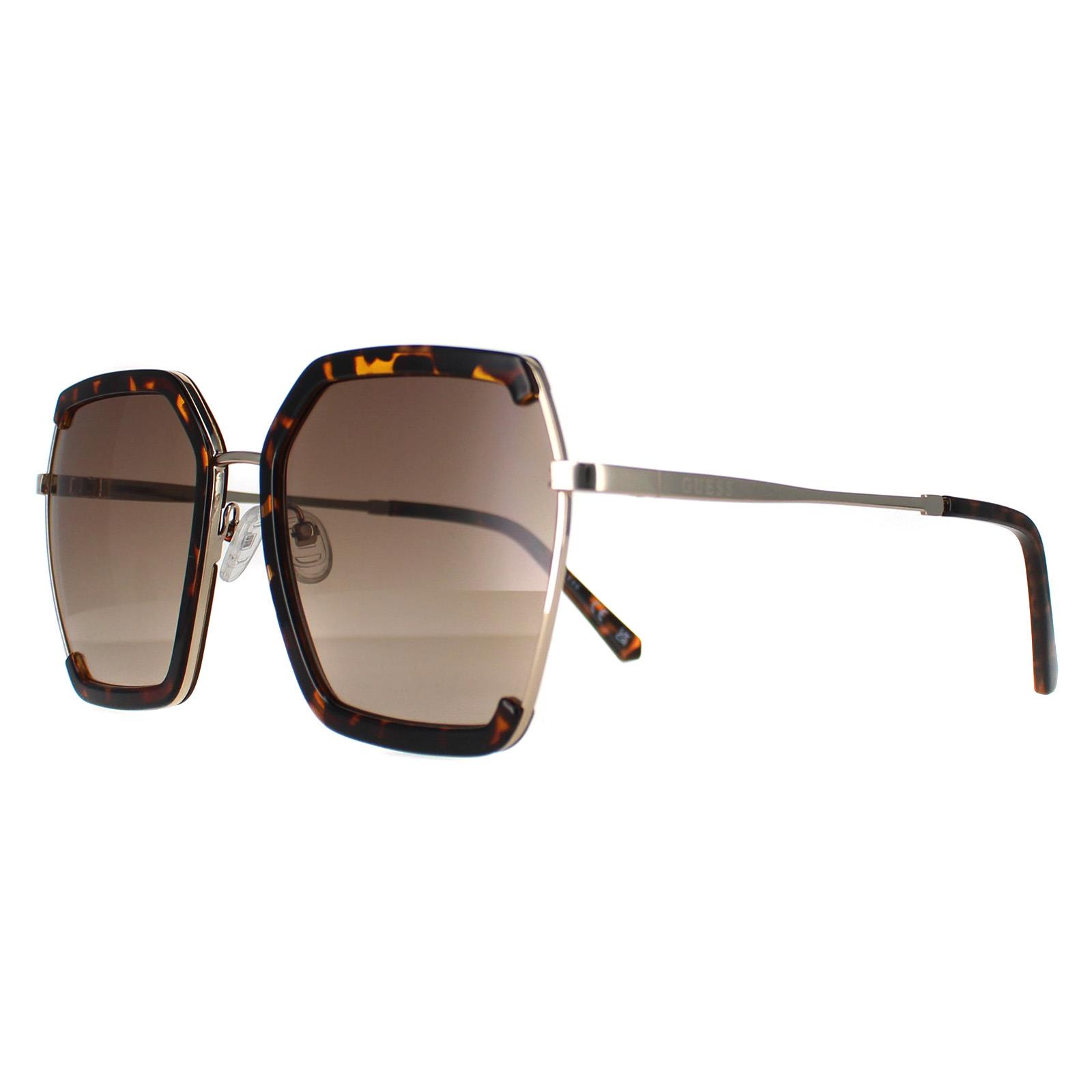 Brown Rimless Dark Havana Brown Gradient GF0418, Image 2 of 4