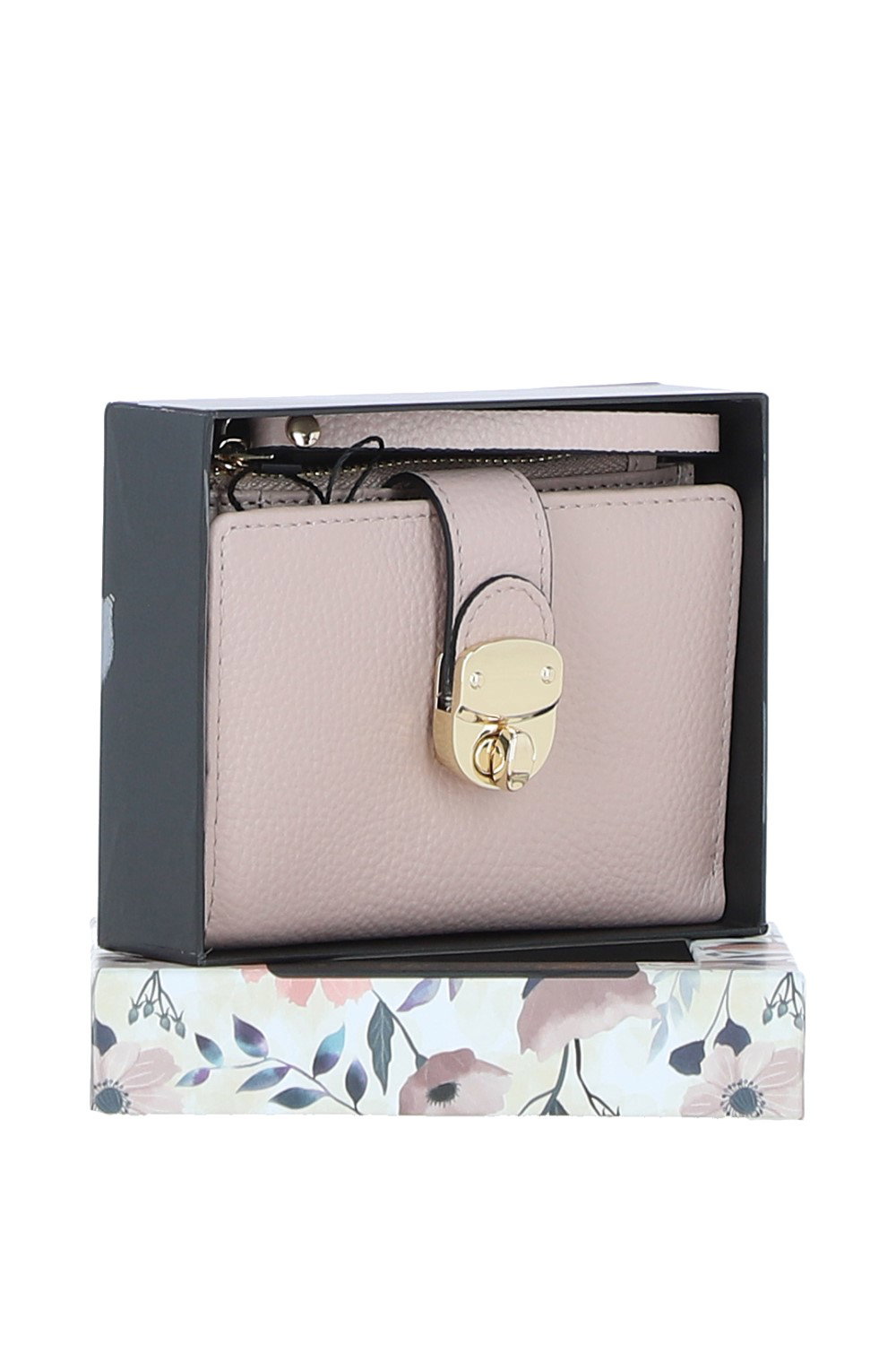 Beige 'Amarella' Real Leather Purse, Image 2 of 4