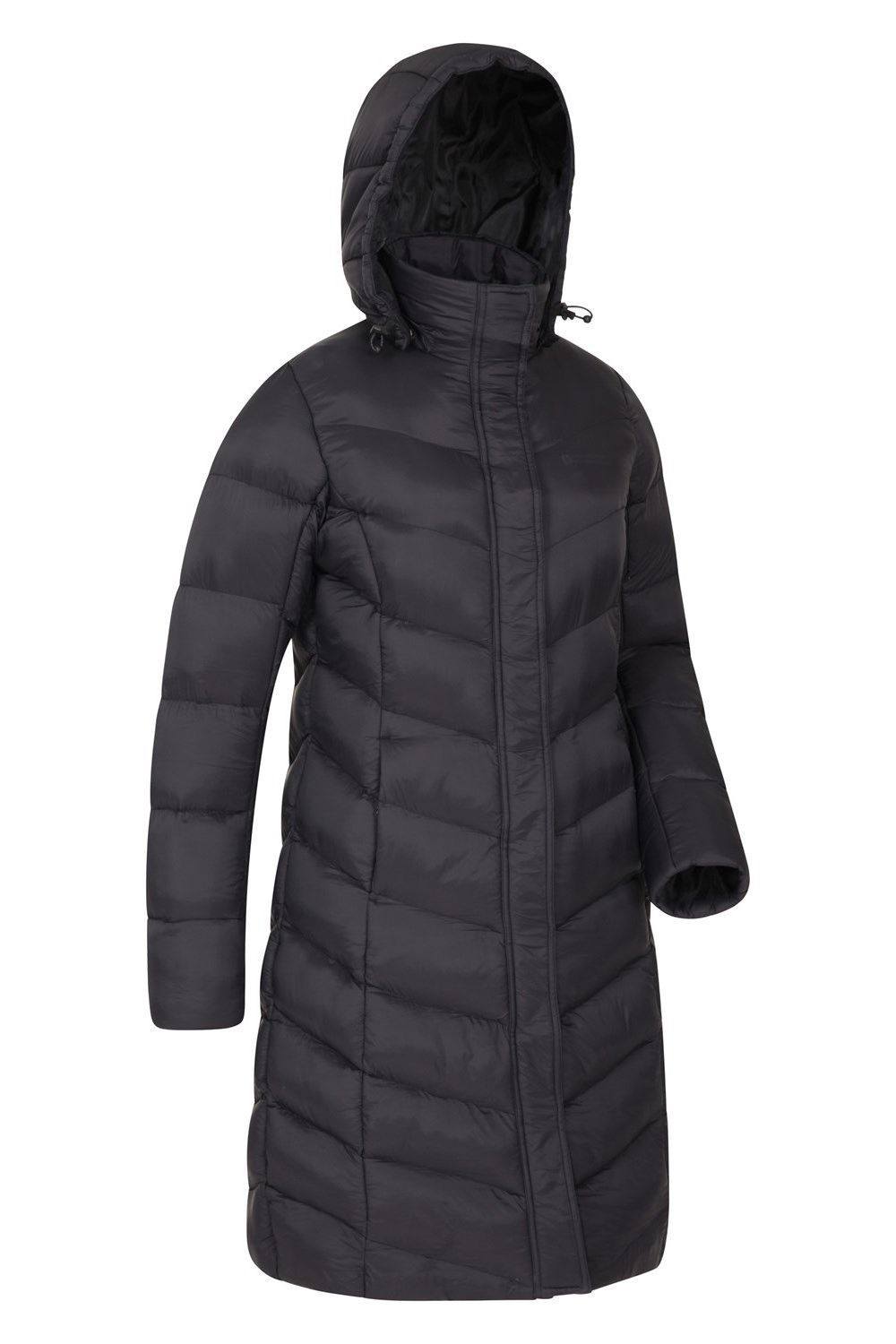 Black Alexa Padded Jacket, Image 3 of 5