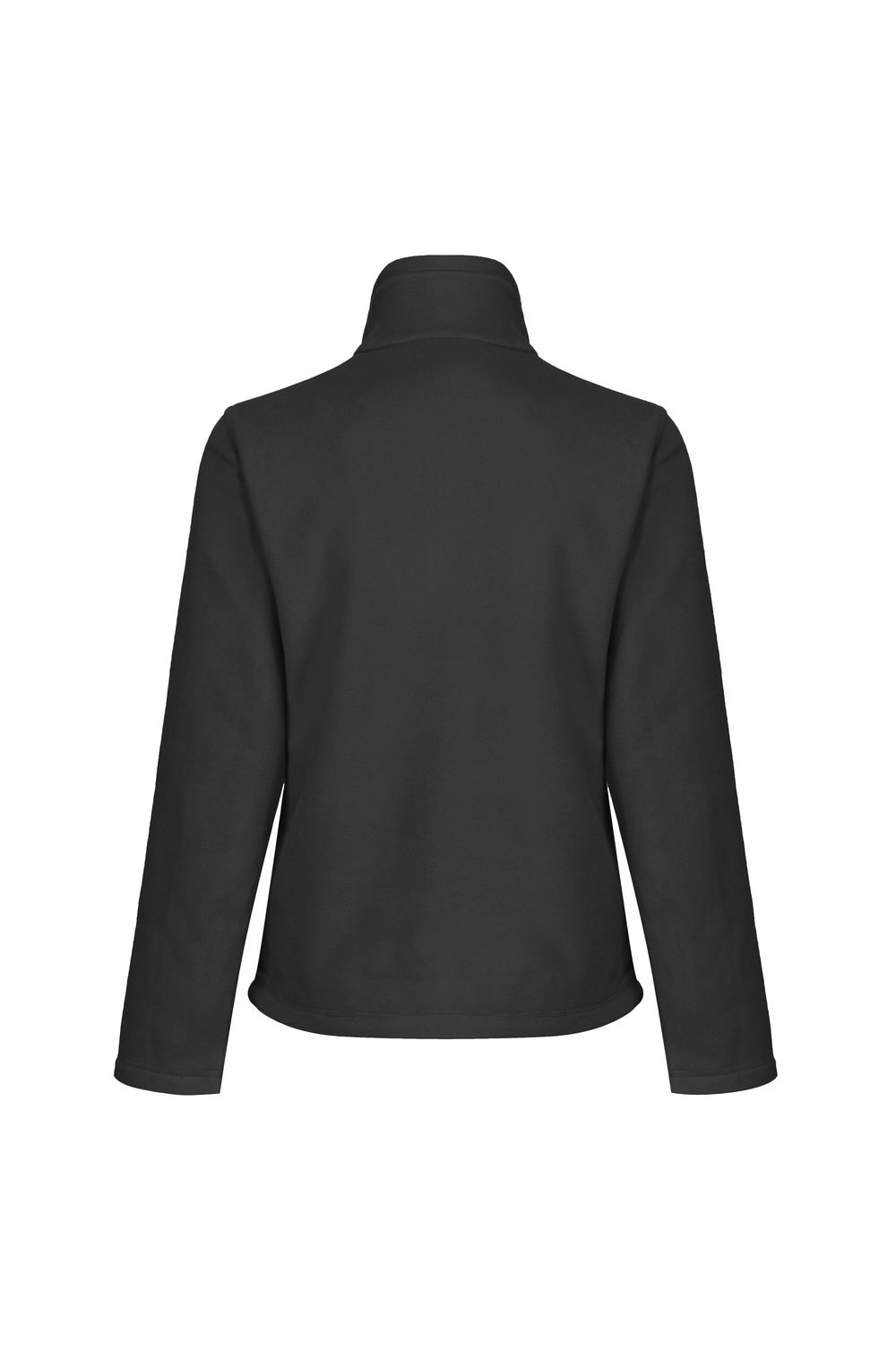 Black Microfleece Full Zip Jacket, Image 2 of 3