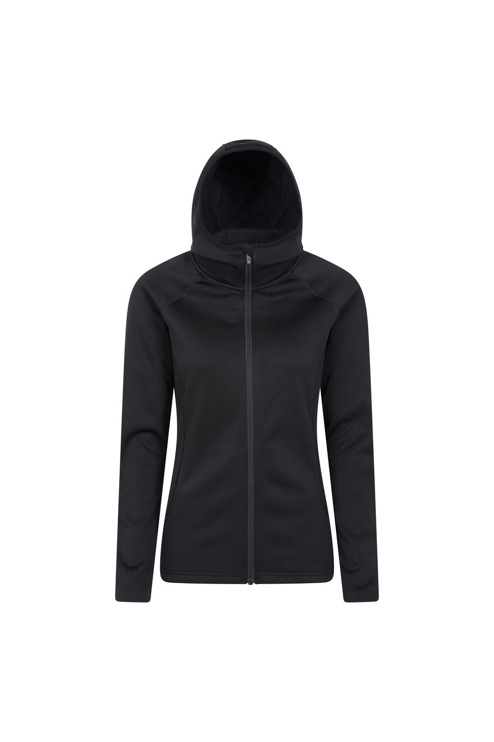 Black Dynamic Chakra IsoCool Full Zip Hoodie, Image 1 of 4