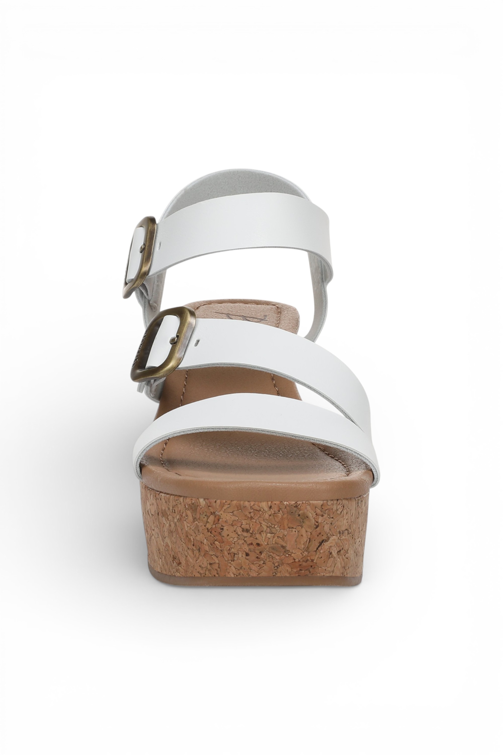 White Womens "Ali" Wedge Espadrille Heel Sandals, Image 4 of 6