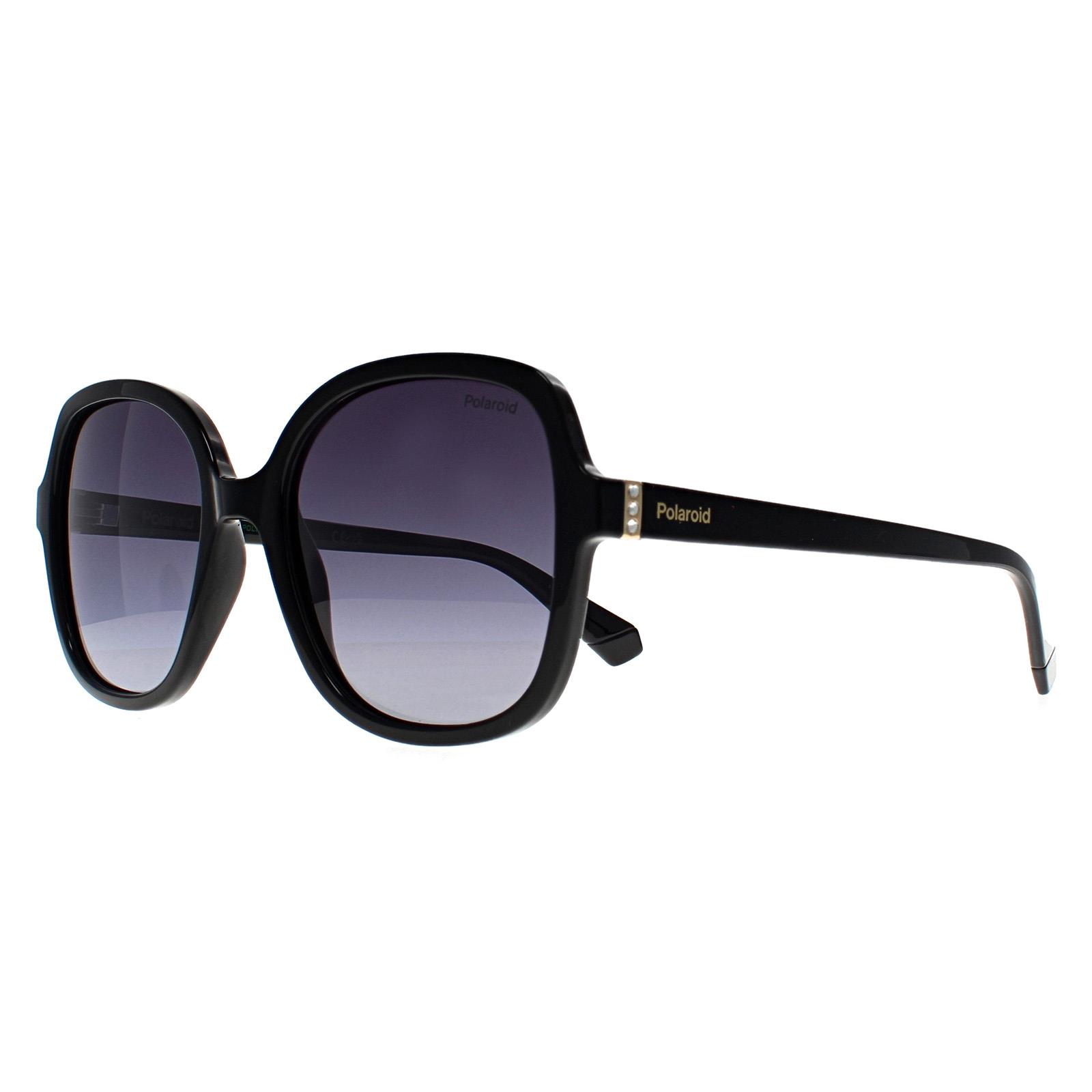 Black Polaroid Black Square Black Grey Gradient Polarized PLD 4177/S/X, Image 2 of 4