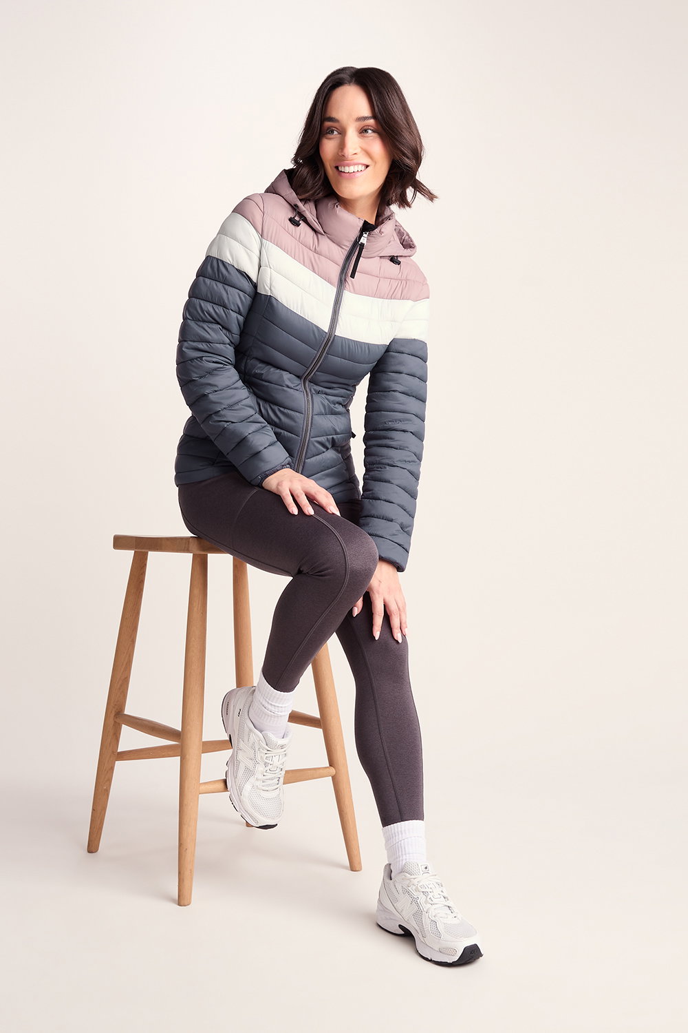 Blue Garriston Lightweight Padded Jacket, Image 2 of 6