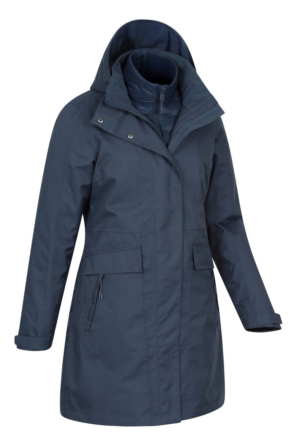 Blue Rain On 3 in 1 Waterproof Jacket, Image 4 of 4
