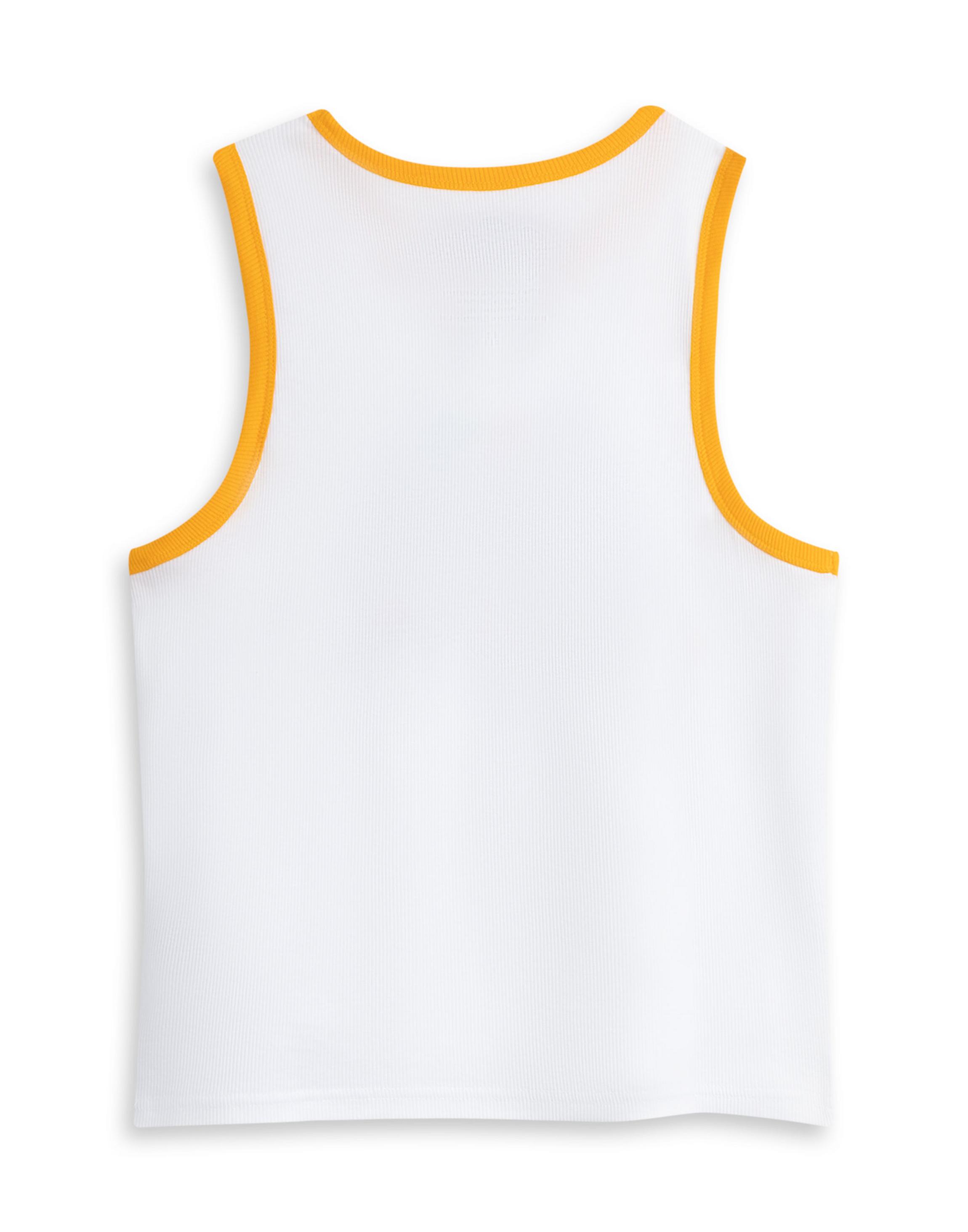 Orange Coca Cola Fanta Vest and Shorts Pyjama Set, Image 2 of 6