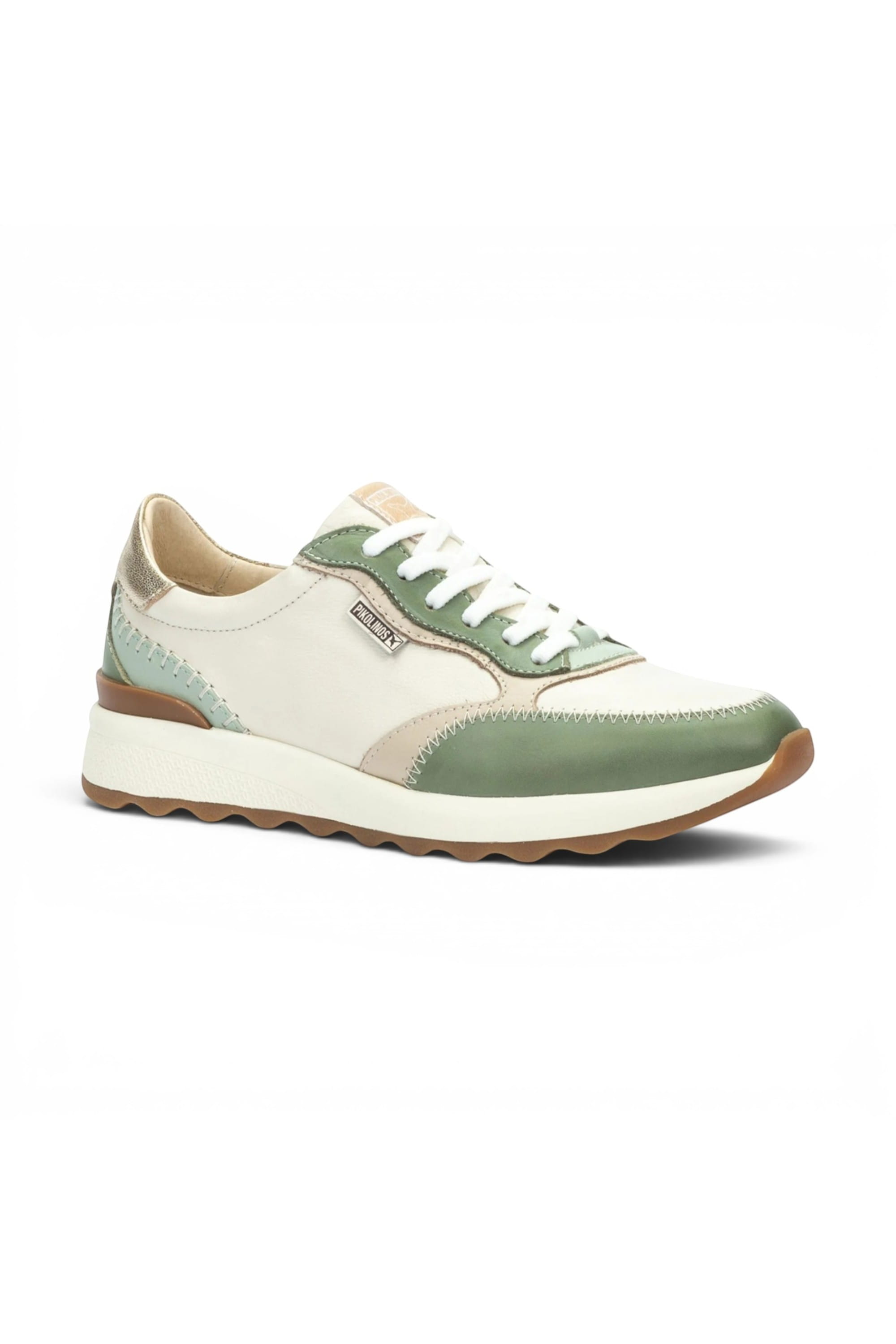 Green Womens Casual Sneaker Trainers W1M6625C3, Image 2 of 7