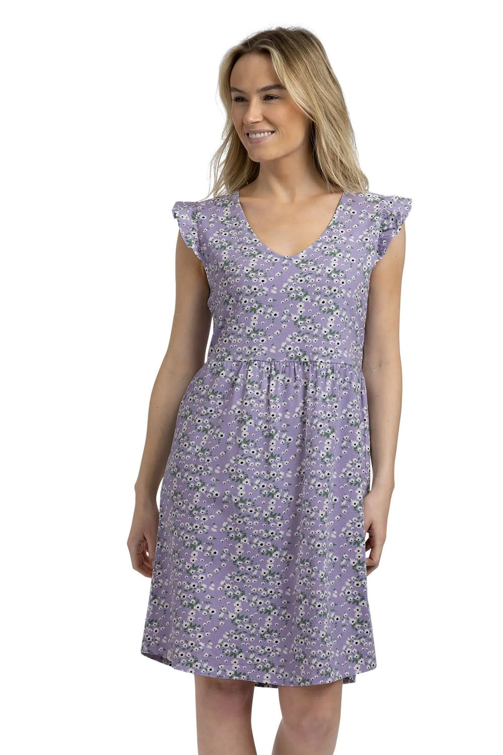 Multi Gertha Daisy Jersey Dress, Image 5 of 5