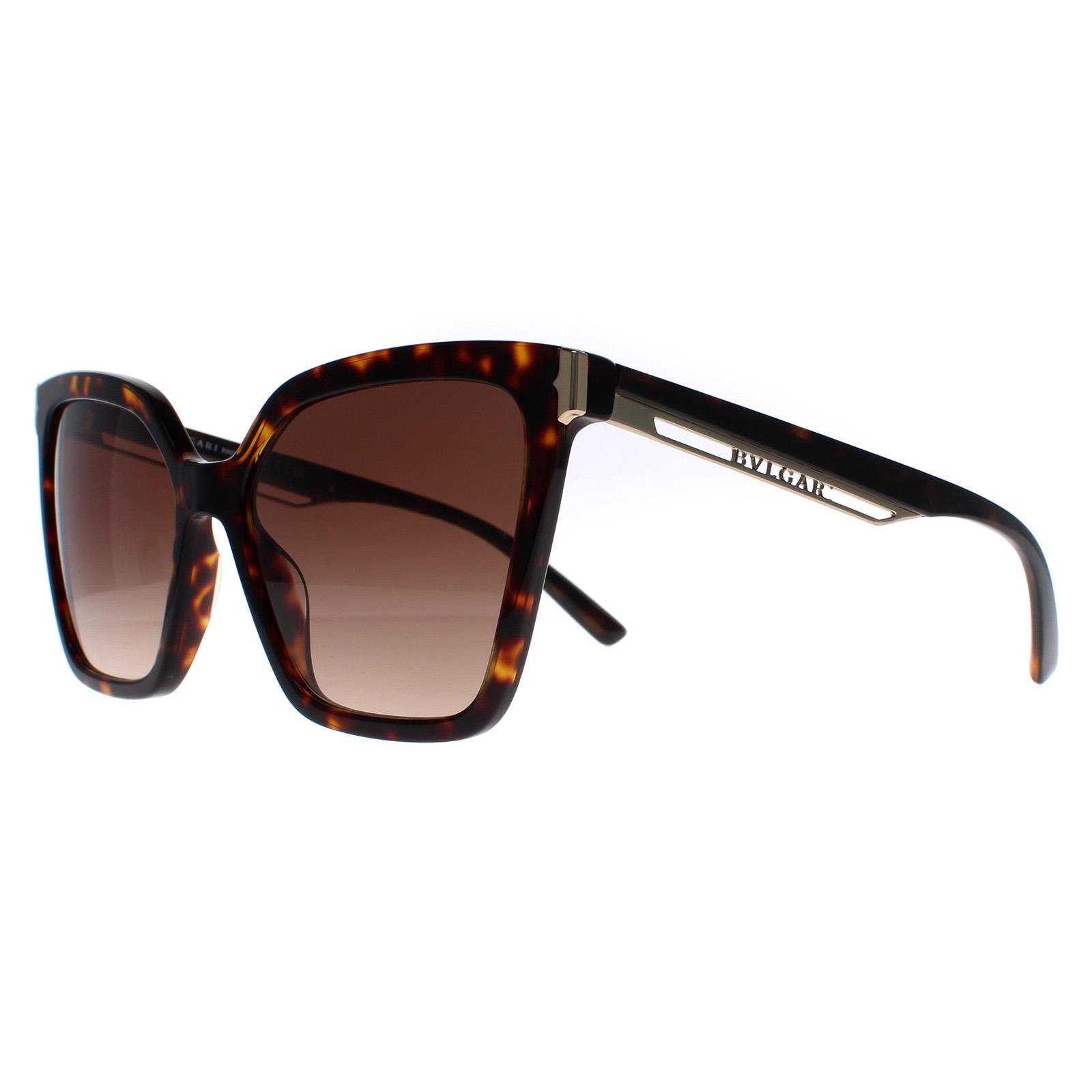 Brown Bvlgari Brown Butterfly Havana Brown Gradient BV8253, Image 2 of 6