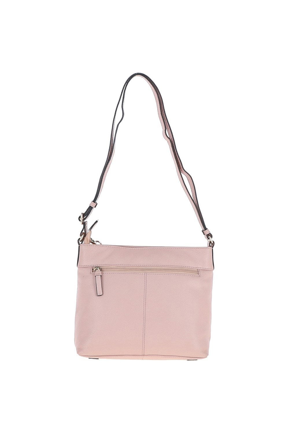 Light Pink Fashion Medium Real Leather Cross Body Bag, Image 3 of 5