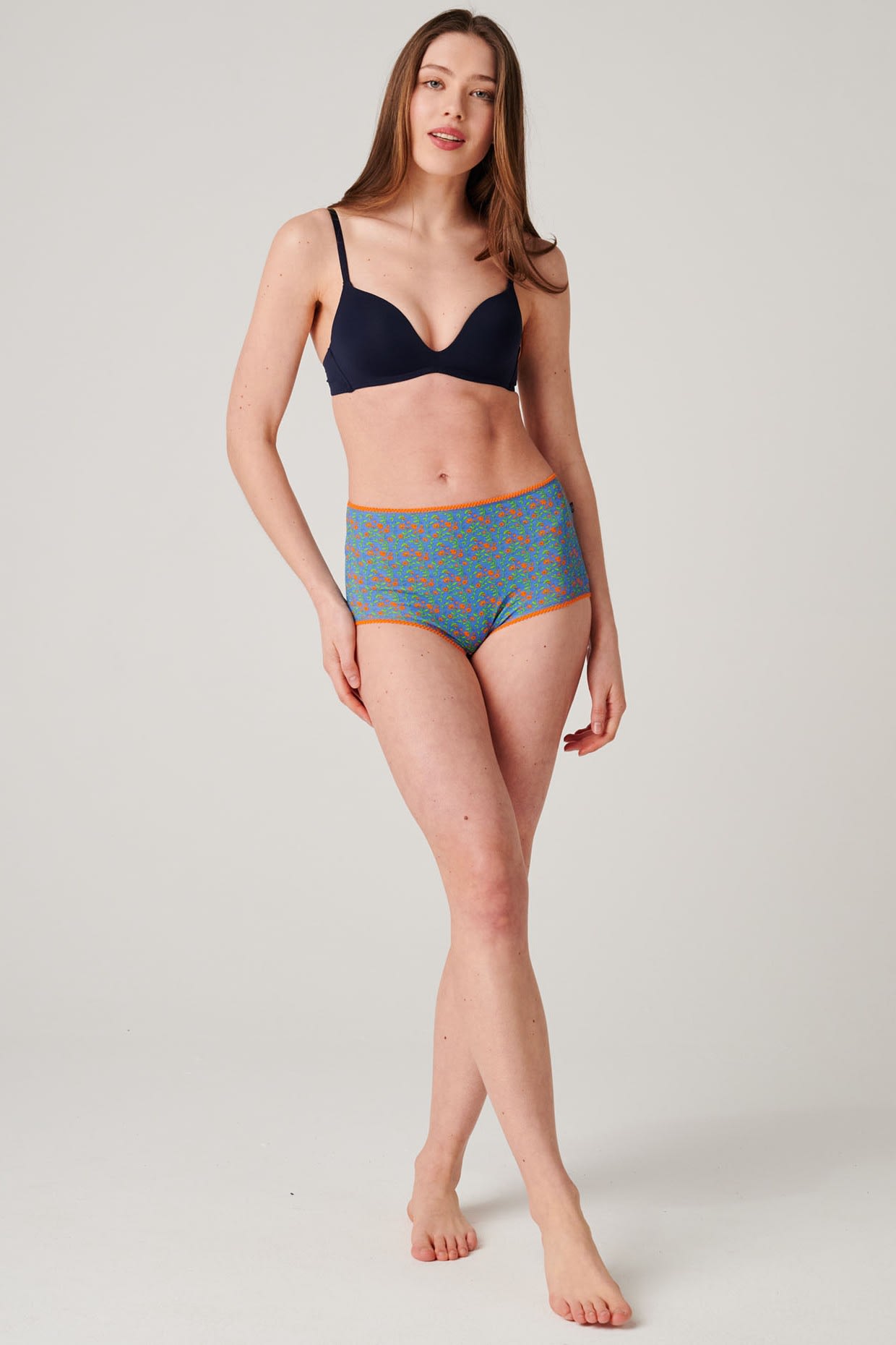 Multi Pack of Four "Boom Bloom!" Bamboo Full Briefs, Image 6 of 8