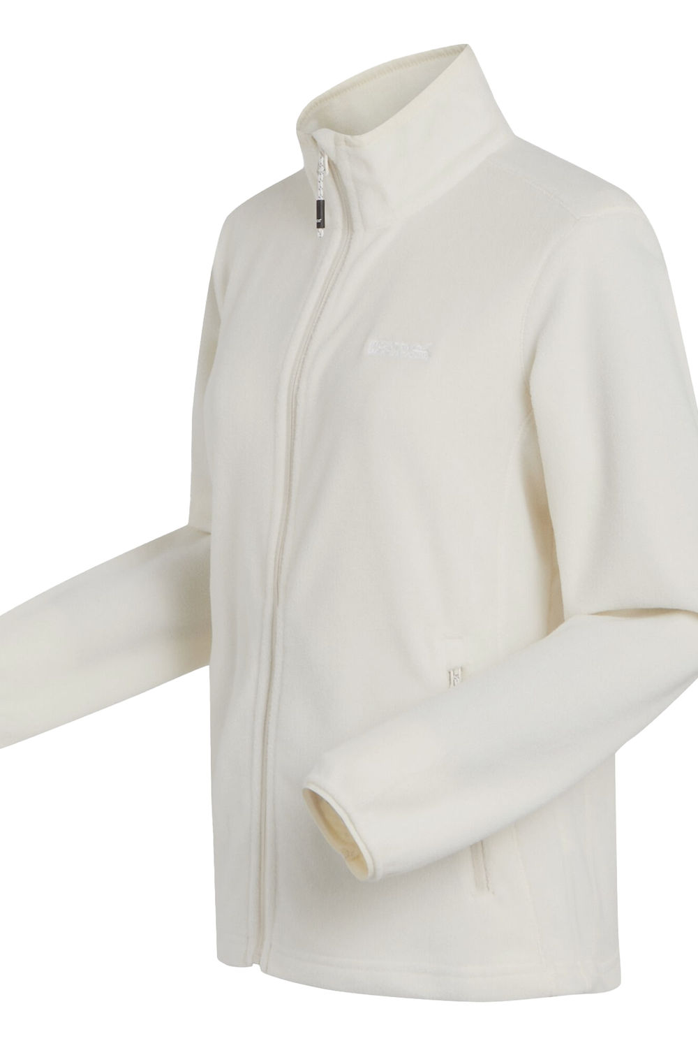 White Floreo IV Full Zip Fleece Jacket, Image 3 of 4