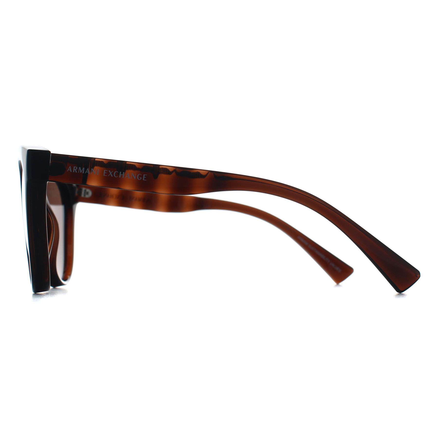 Brown Cat Eye Shiny Transparent Brown Dark Brown AX4148SU, Image 3 of 3